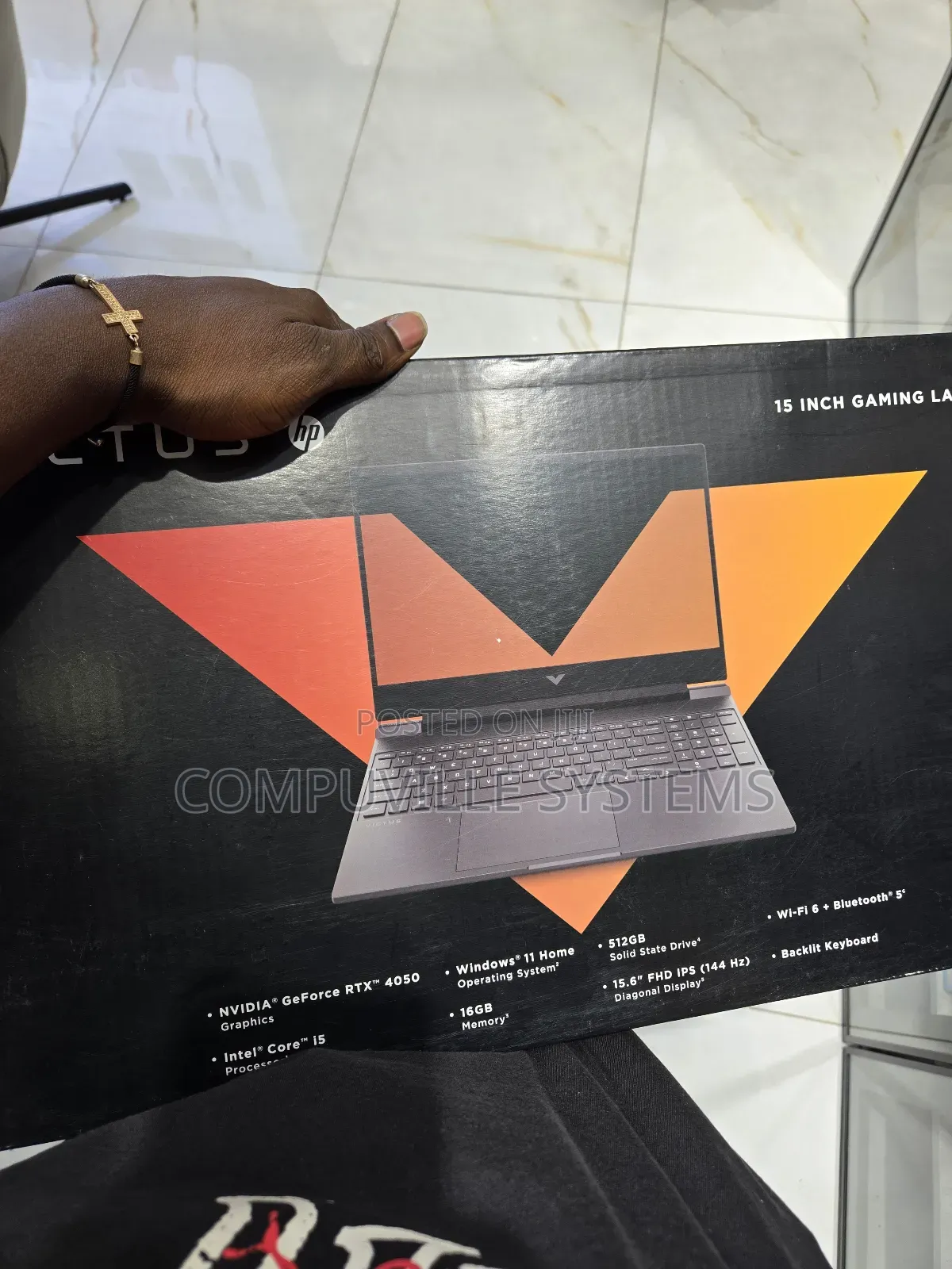 New Laptop HP Victus 15 16GB Intel Core I5 SSD 512GB