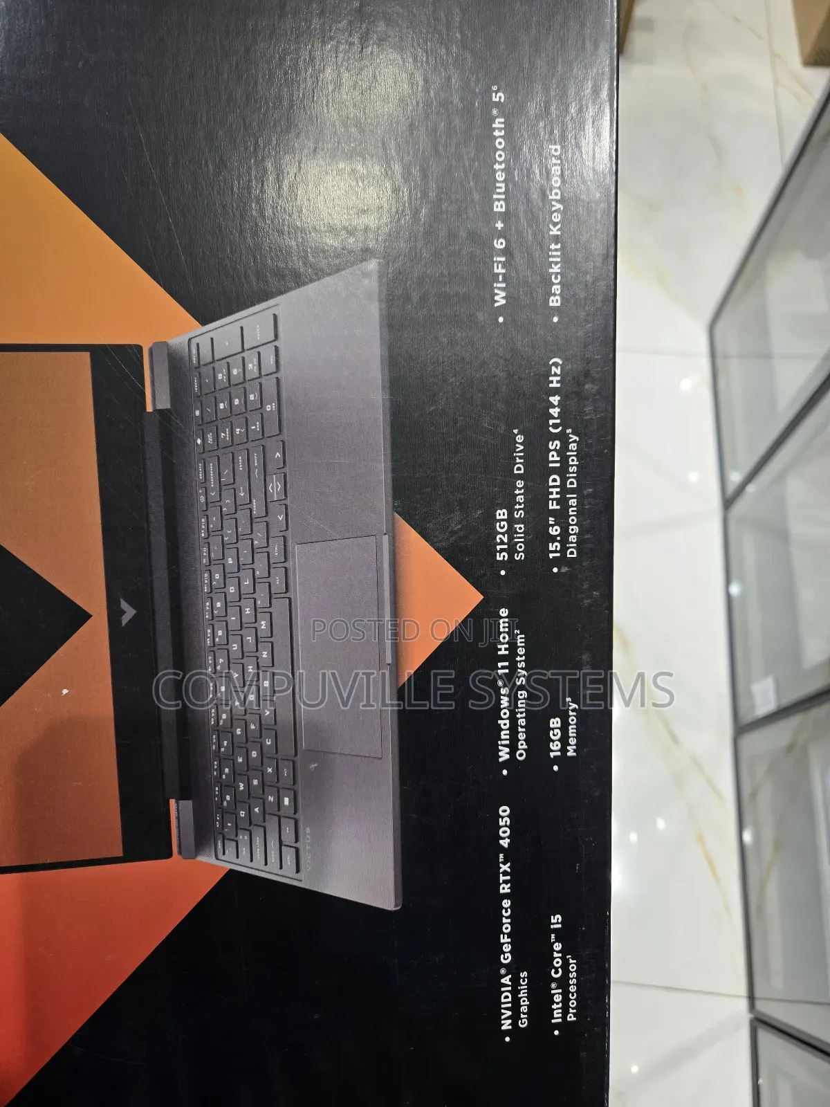 New Laptop HP Victus 15 16GB Intel Core I5 SSD 512GB