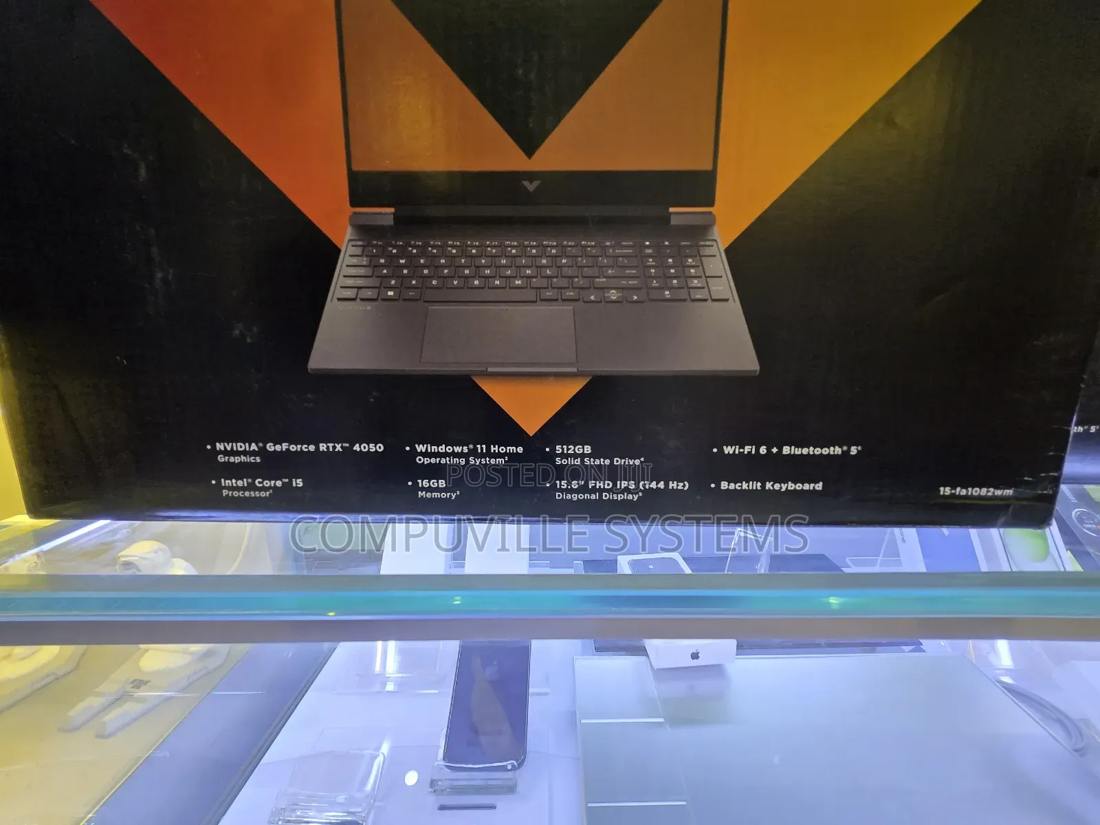 New Laptop HP Victus 15 16GB Intel Core I5 SSD 512GB