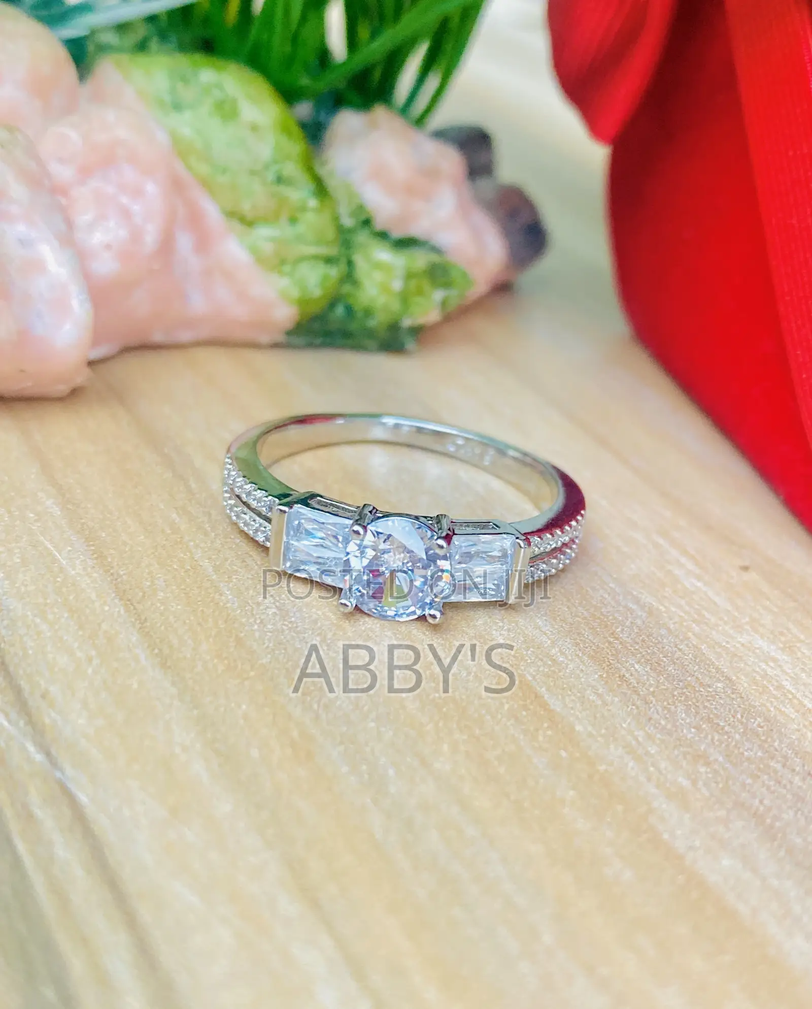 Cute Design Princess Promise Ring