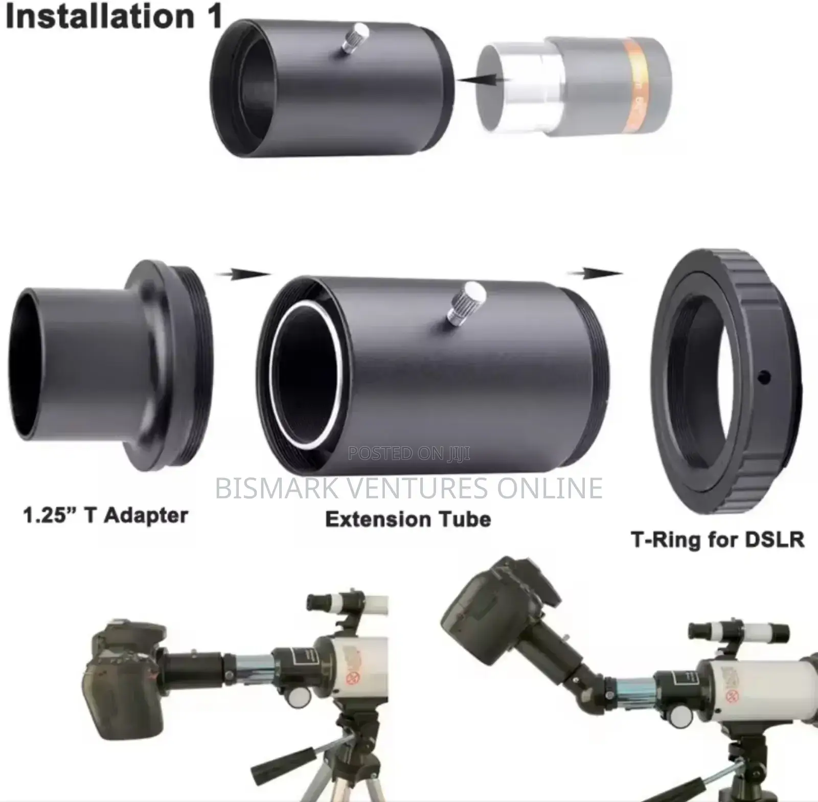 Camera Adapter Extension Tube For Telescopes