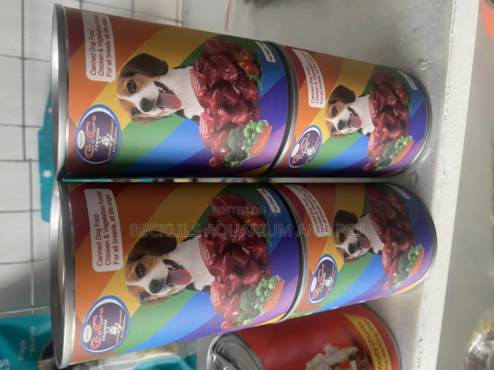 Dog Can Food ( Beef and Chicken Sauce