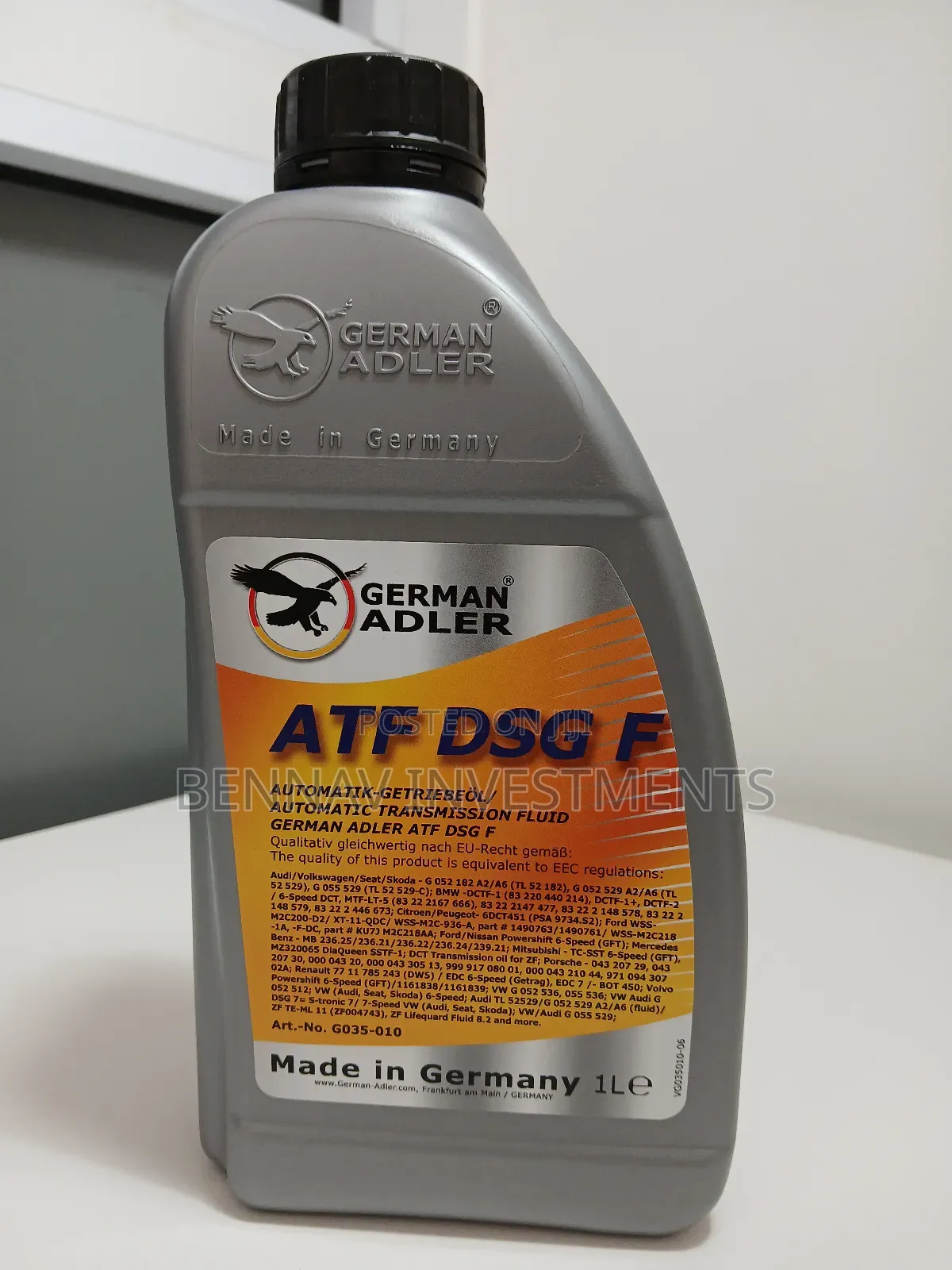 German Adler Atf Dsg F - Dual Clutch