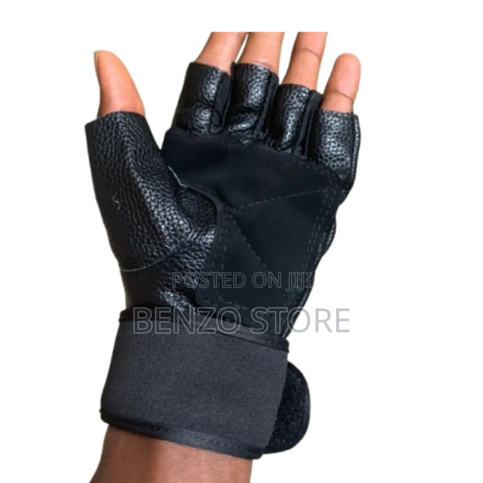 Quality Leather Hand Gloves for Gym Workout and Military