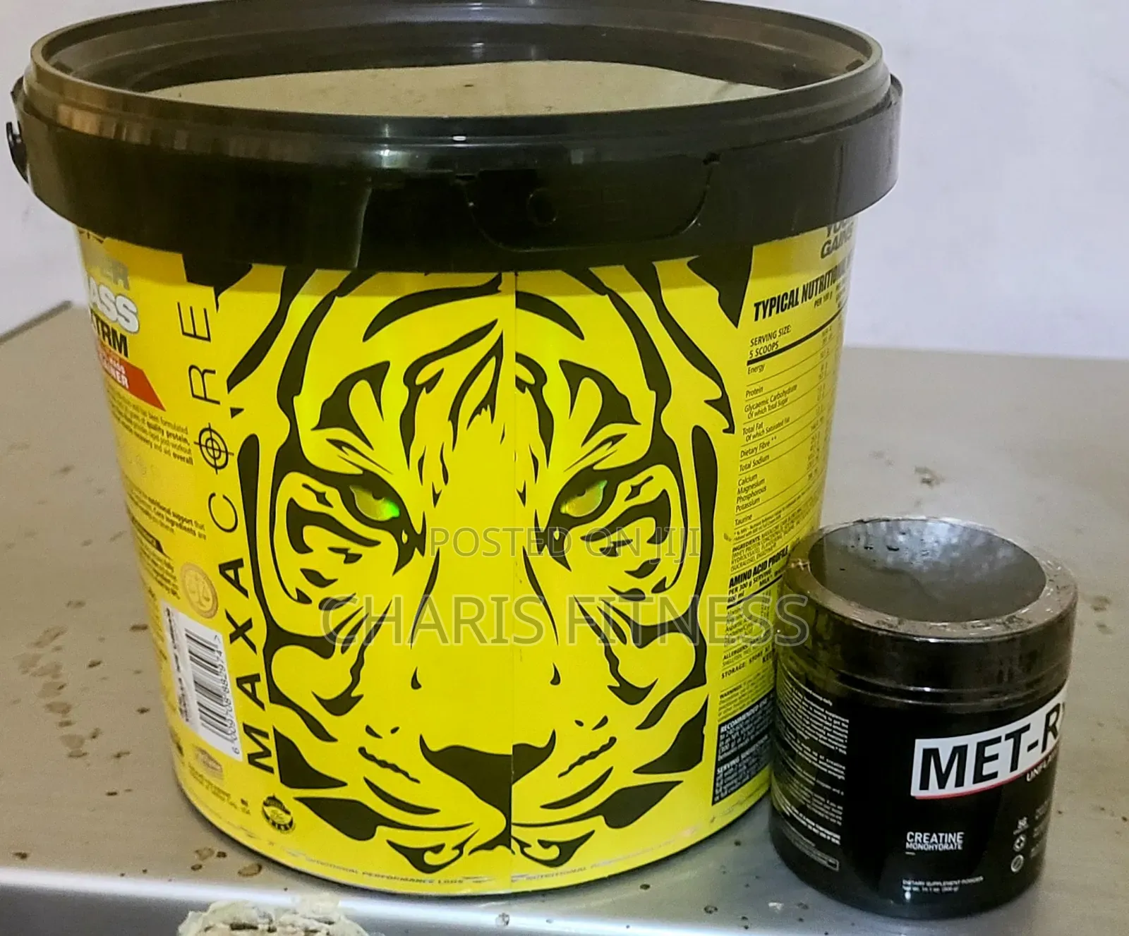 Hyper Mass Gainer + Met Rx Creatine Powder