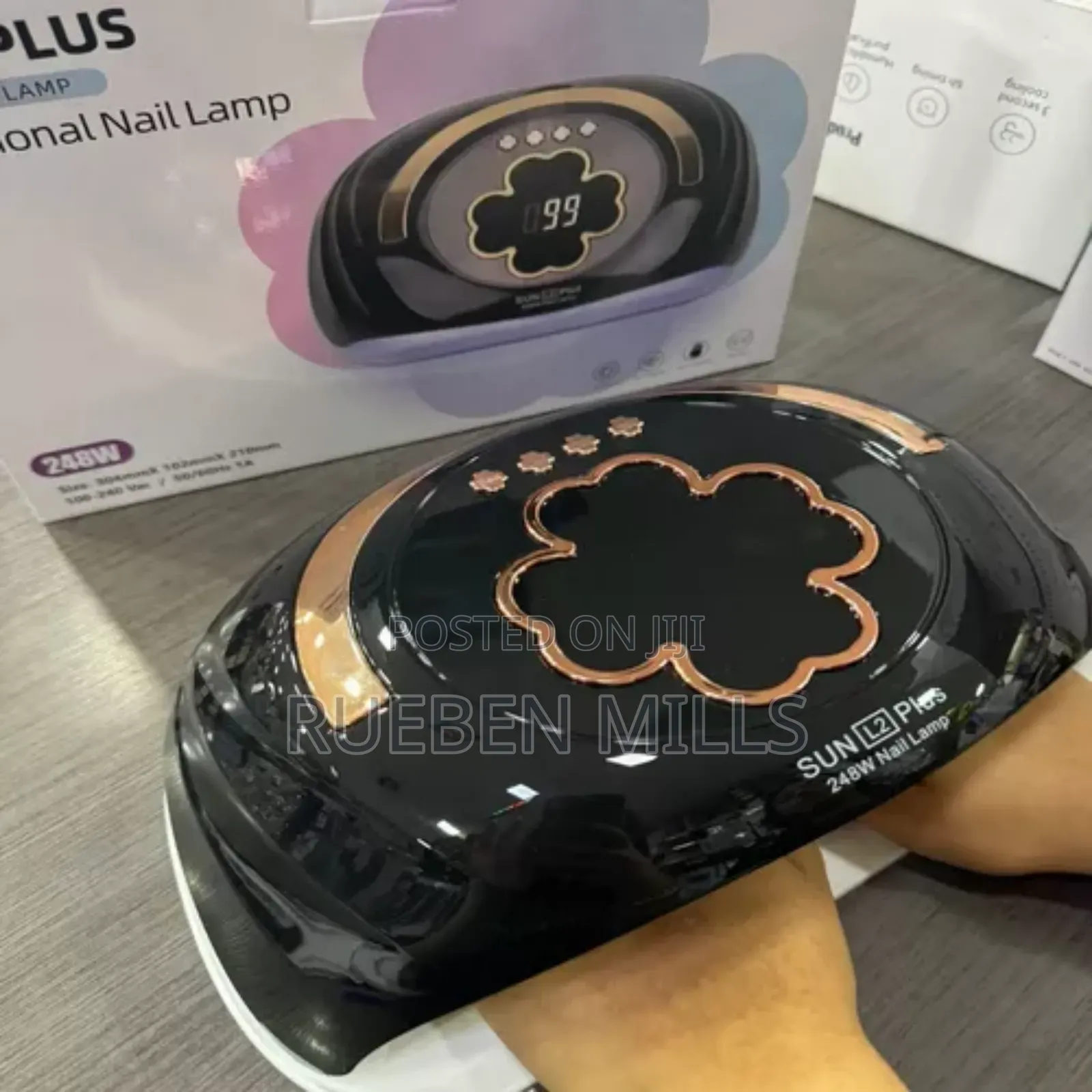 UV LED Light 248W Nail Dryer Lamp for Two Hands Sun L2 Plus