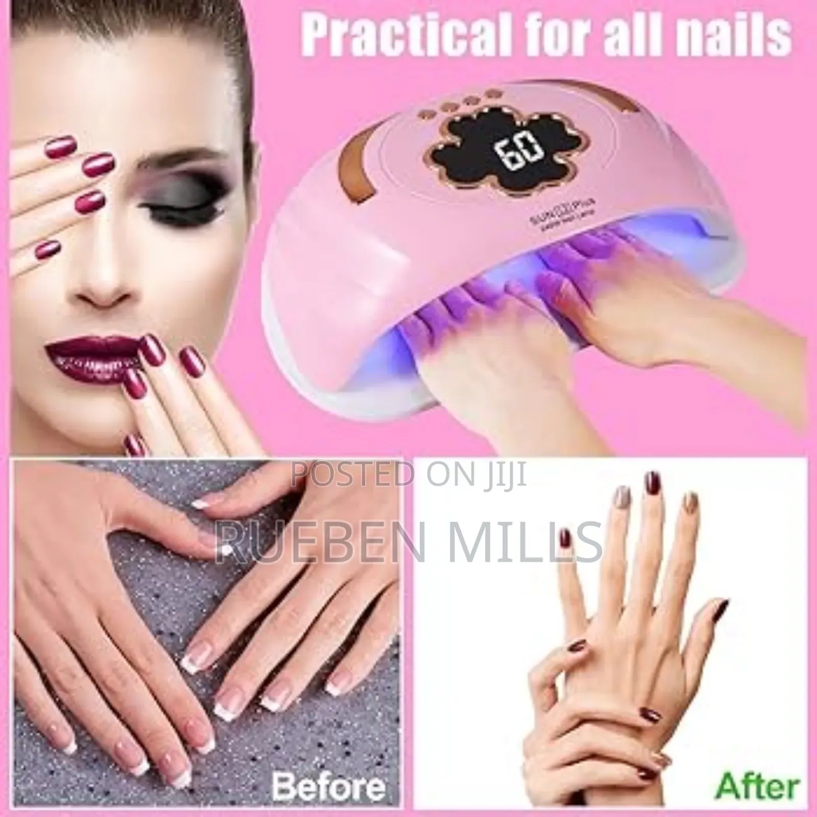 Two Hands Sun L2 Plus UV/LED Professional Nail Dryer Lamp
