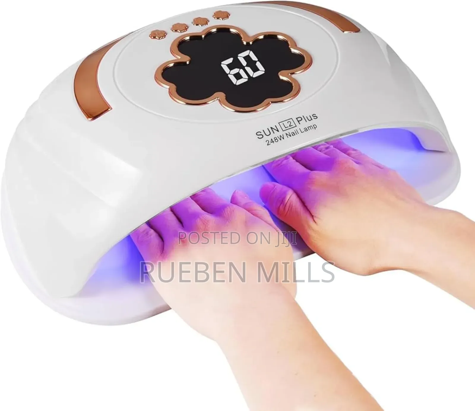 Both Hands Sun L2 Plus Professional Salon Nail Dryer UV/LED