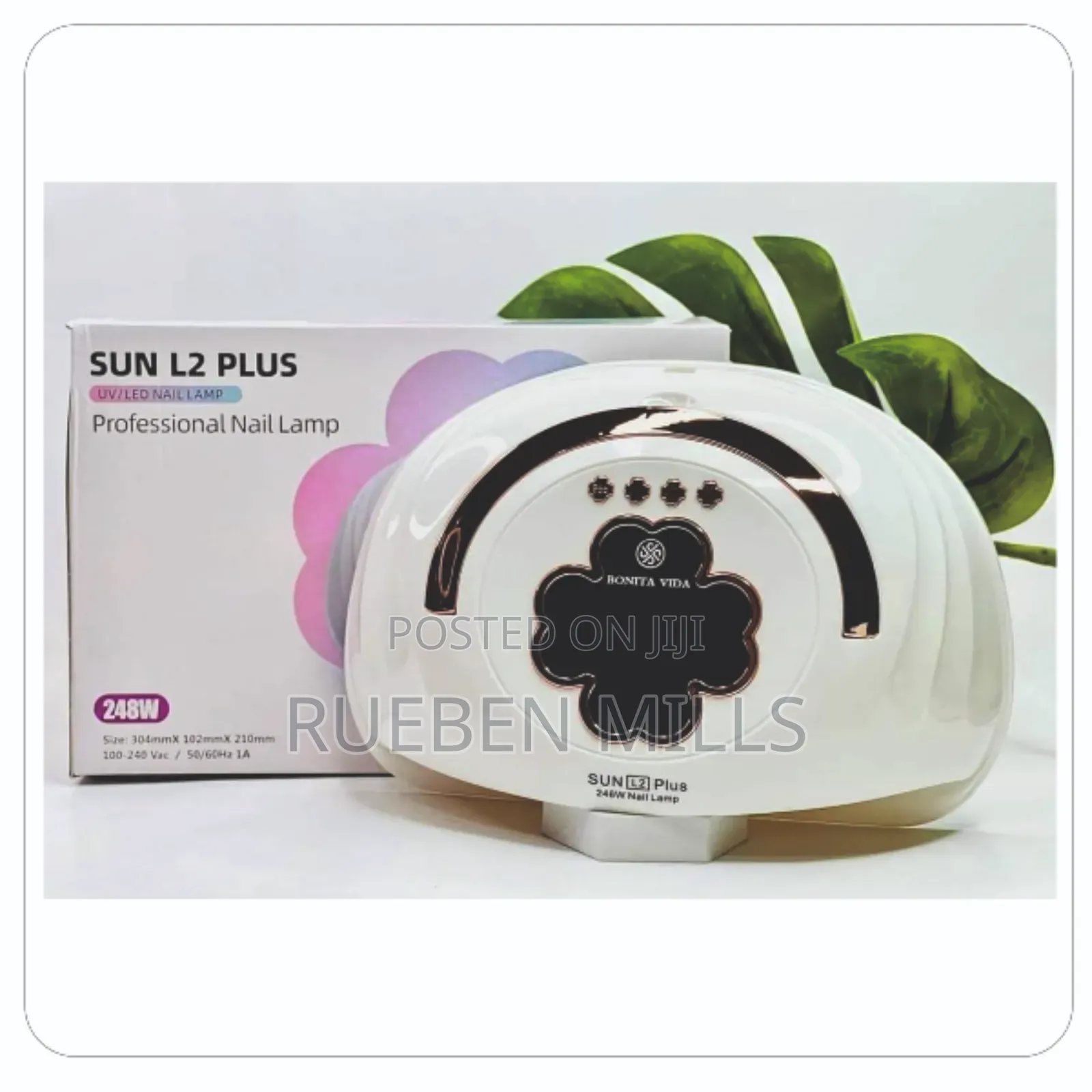 248W High Power Sun L2 Plus Professional UV LED Nail Dryer