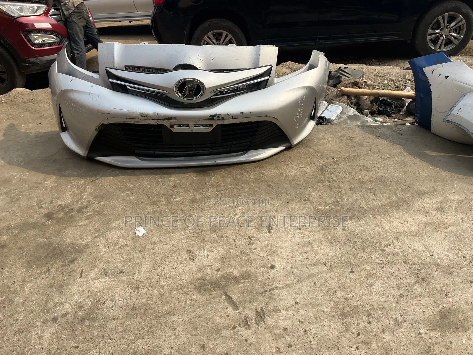 Toyota Vitz 2016 2017 Complete Front Bumper