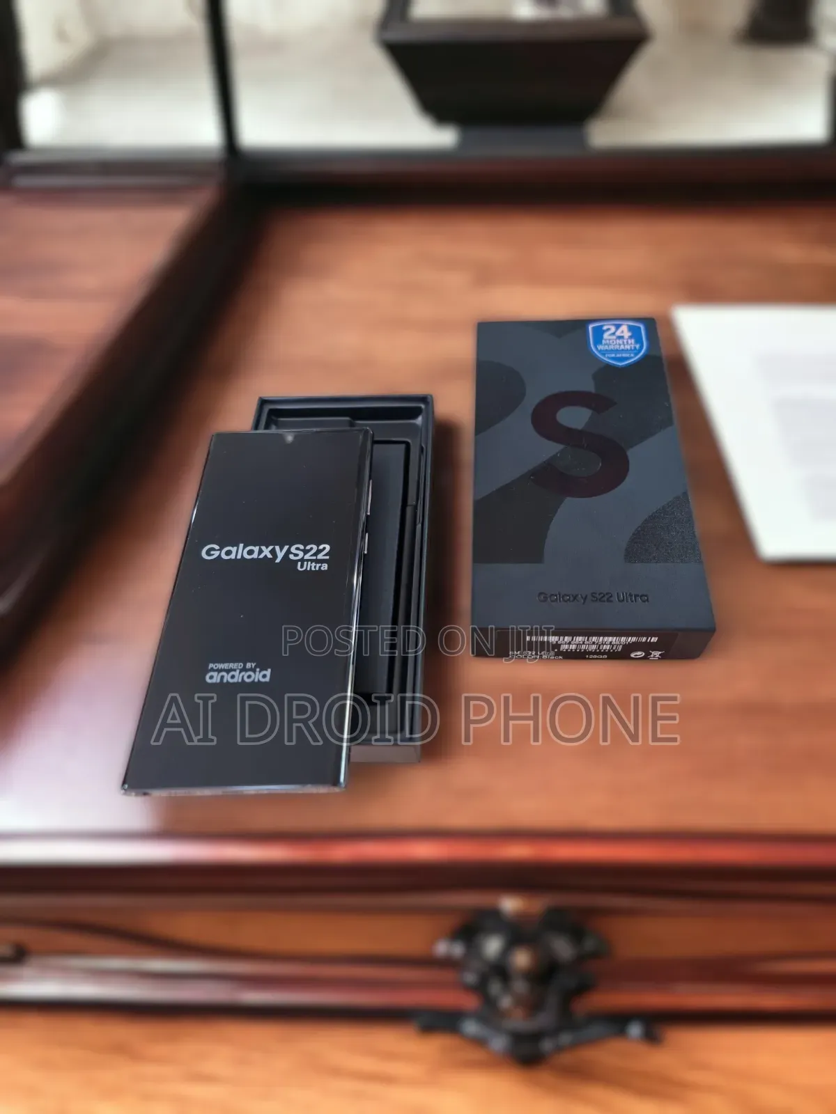 New Samsung Galaxy S22 Ultra 5G 128 GB Gray