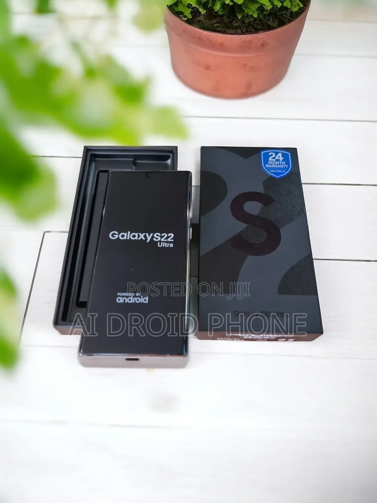 New Samsung Galaxy S22 Ultra 5G 128 GB Black