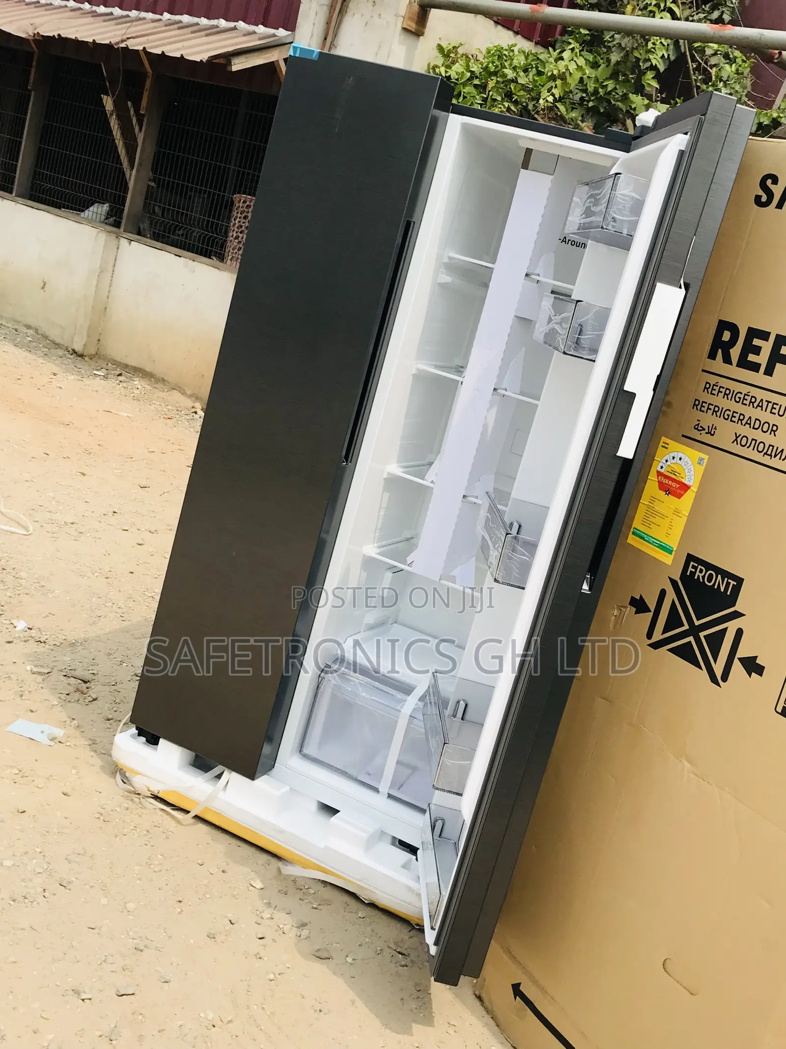 Ecocooler Samsung 583 Liters Sidebyside Gray Fridge