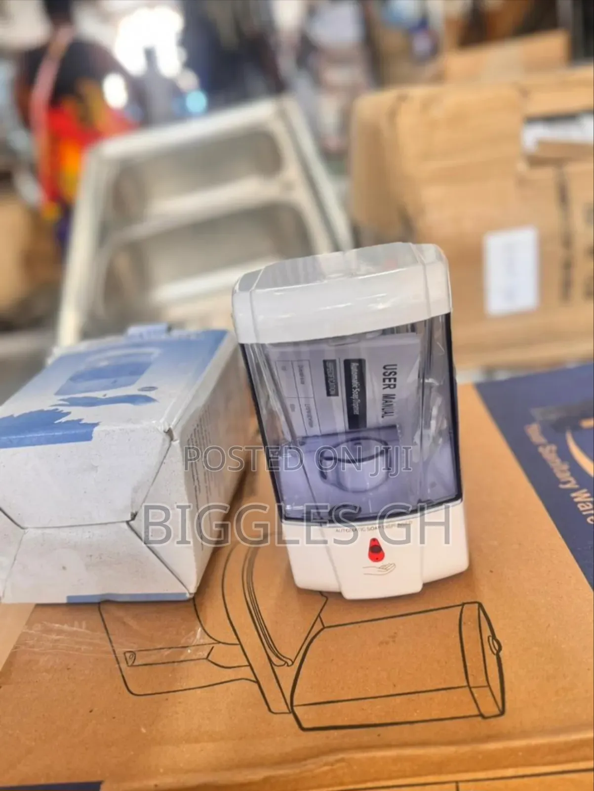 Automatic Liquid Soap Dispenser