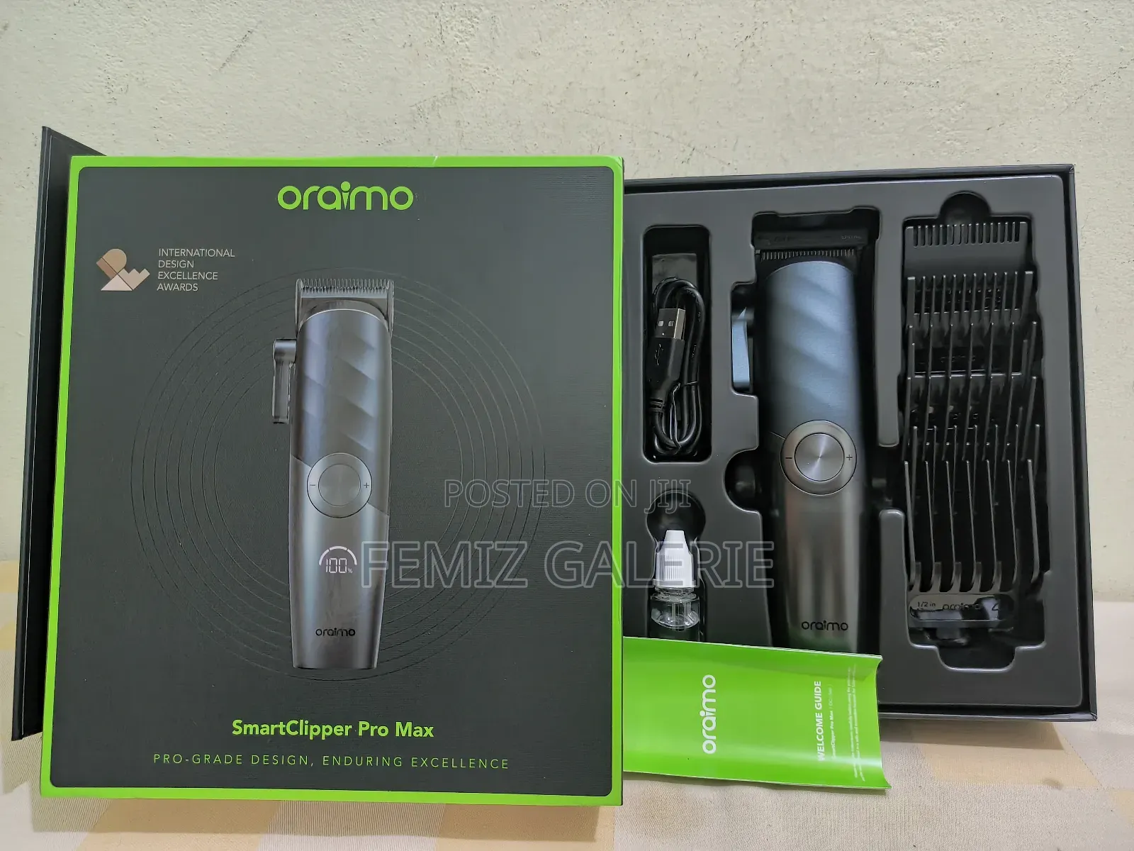 Oraimo Smart Clipper Pro Max Professional Hair Clipper