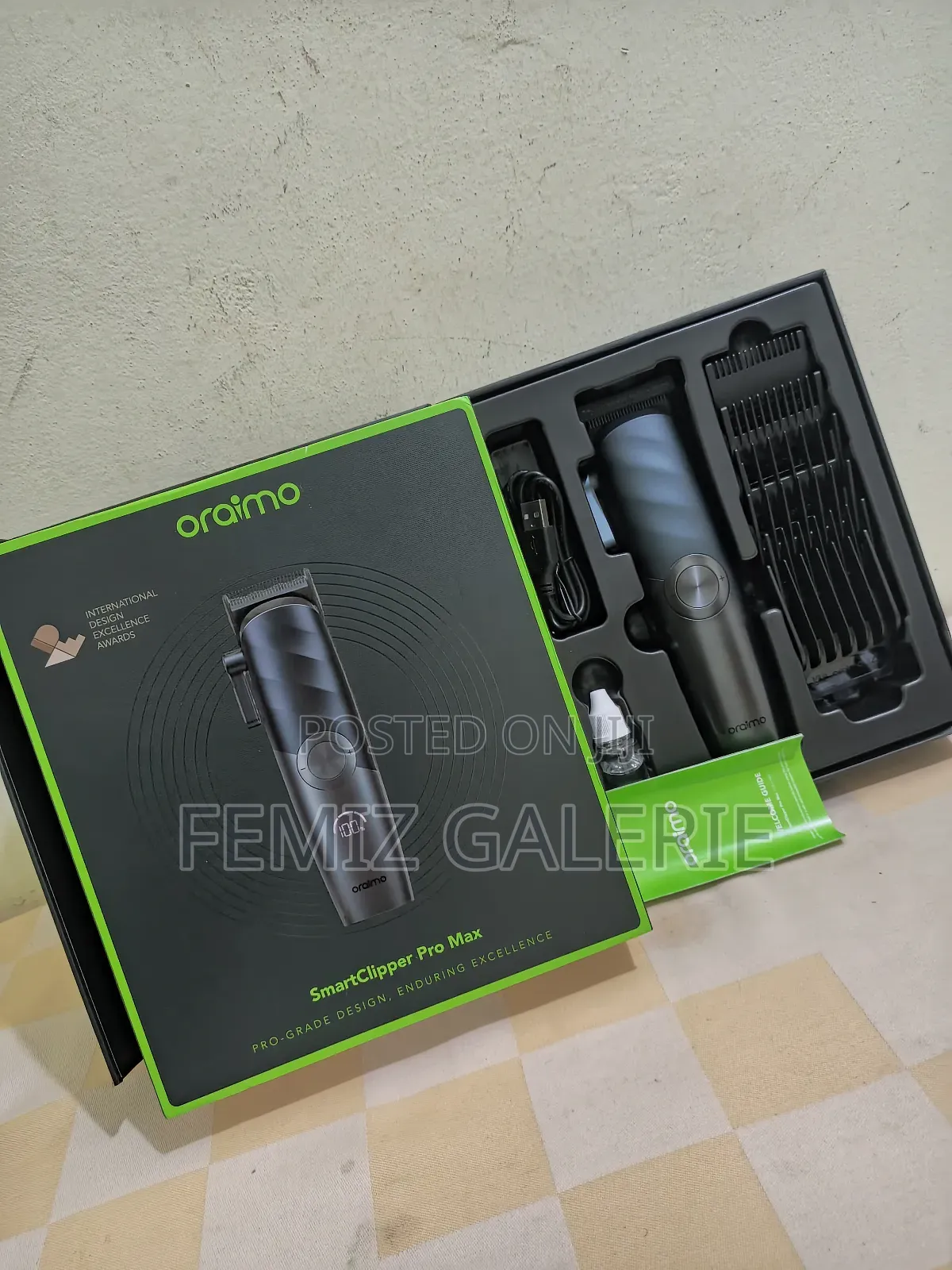 Oraimo Smart Clipper Pro Max Professional Hair Clipper