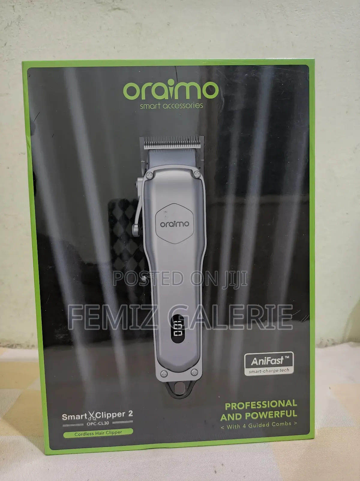 Oraimo Smart Clipper 2-Silver Professional Hair Clipper