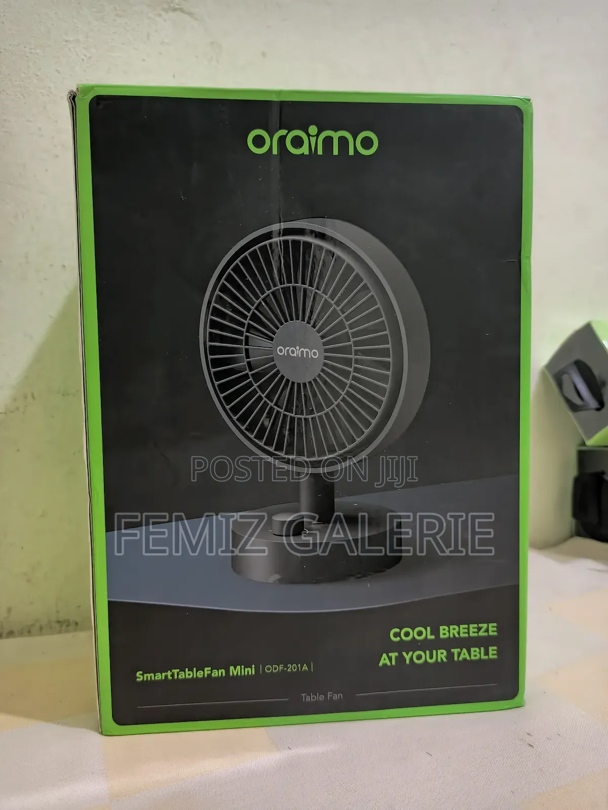 Oraimo Smart Table Fan 5w Mini Fan