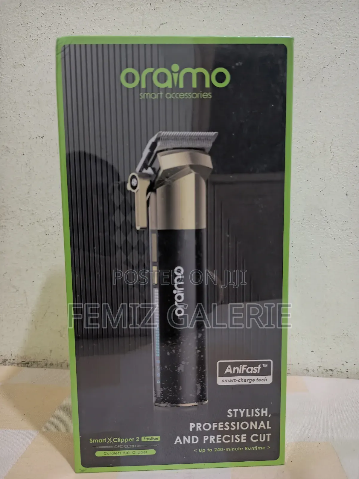 Oraimo Smart Clipper 2 Prestige Self-Sharpening Hair Clipper