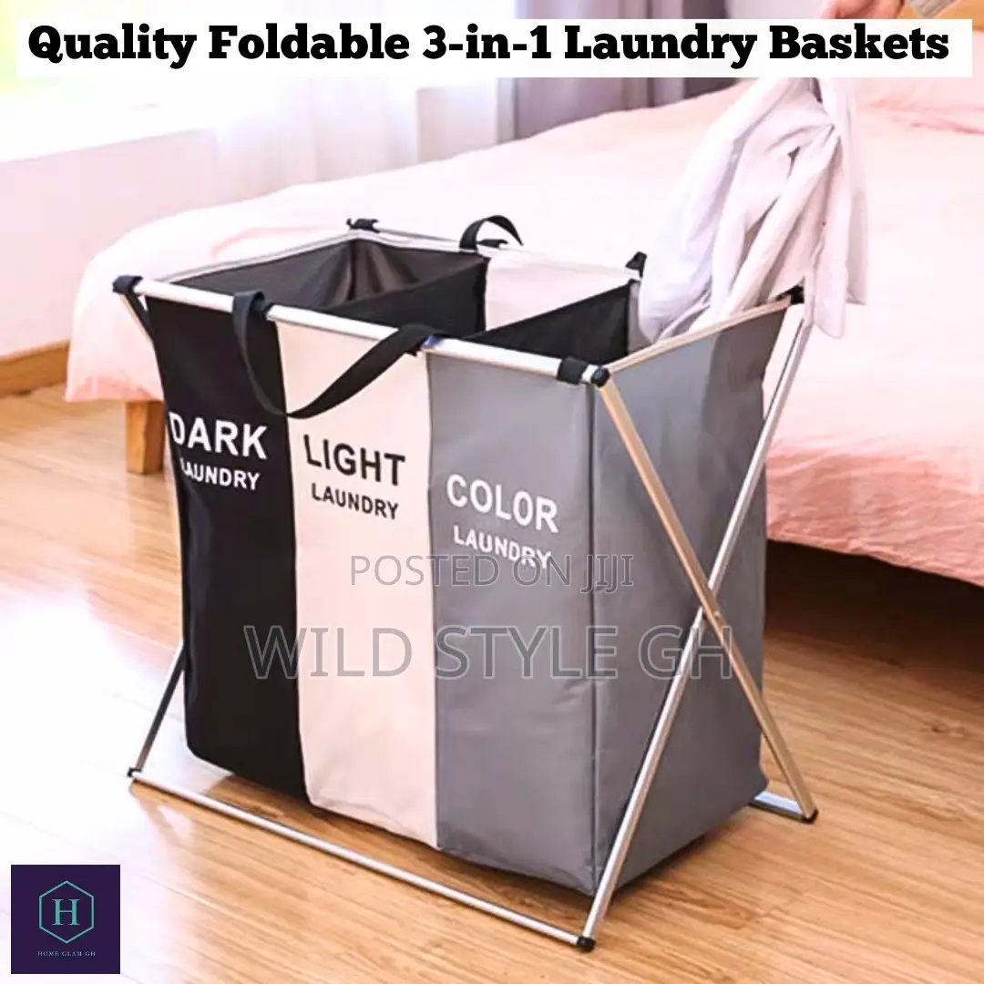 3-in-1 Quality Laundry Basket