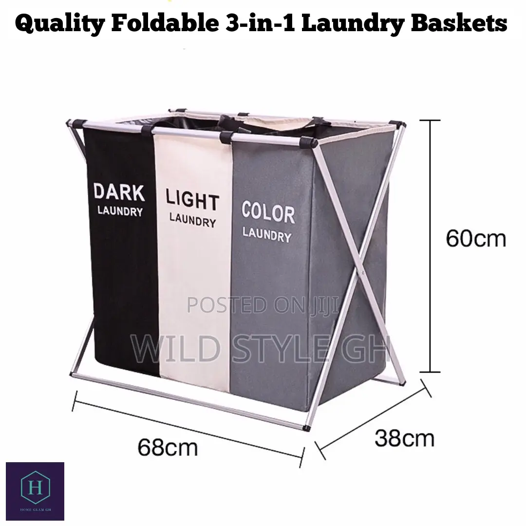 3-in-1 Quality Laundry Basket