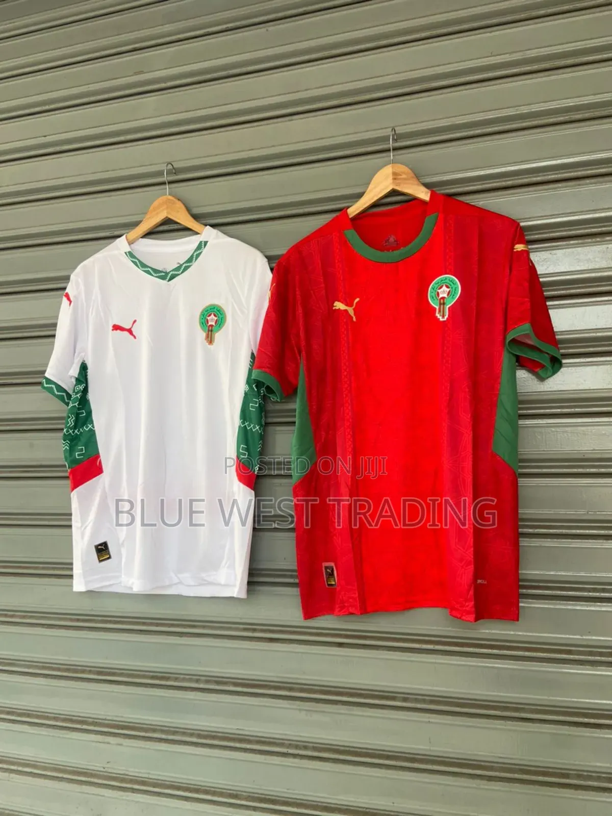Morocco Home and Away Jerseys