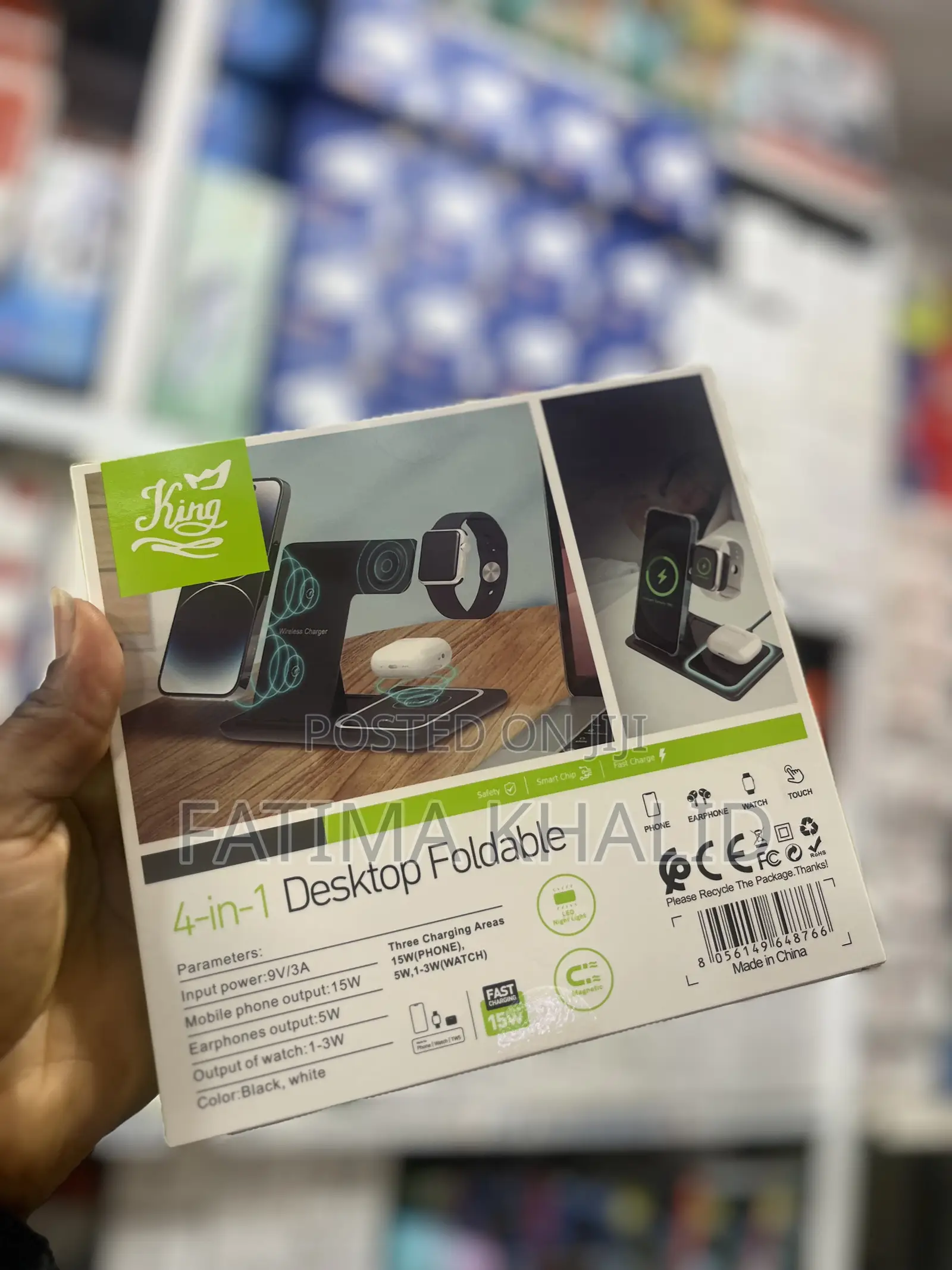 3 in 1 Wireless Charging Station