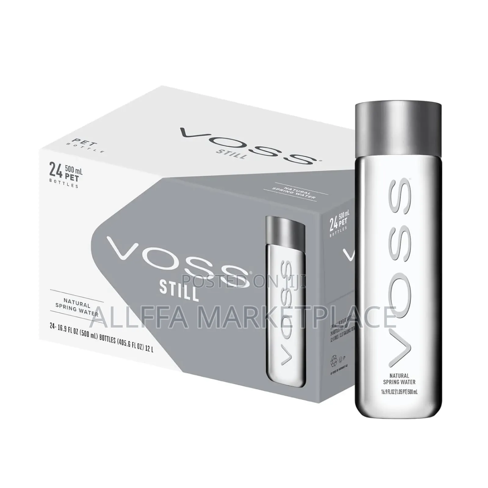 Voss Still Water 24x375ml Glass Bottles