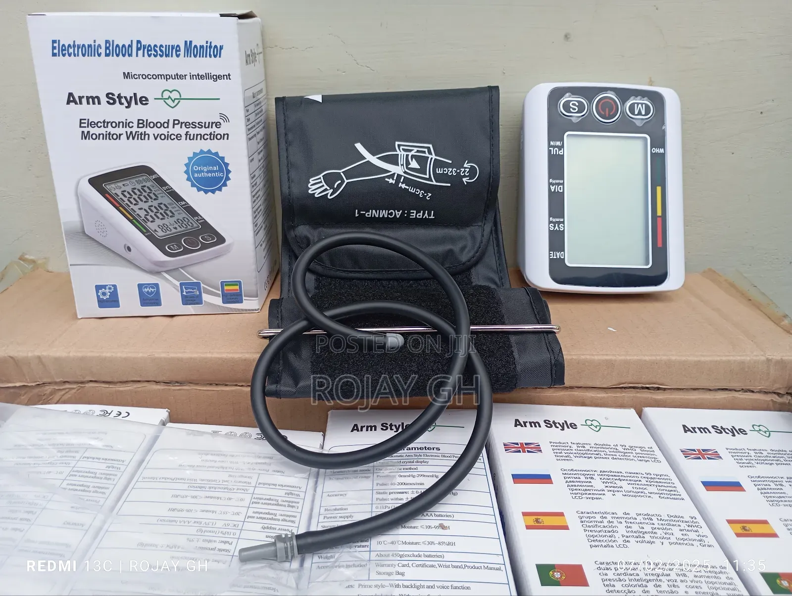 Digital Blood Pressure Monitor Machine