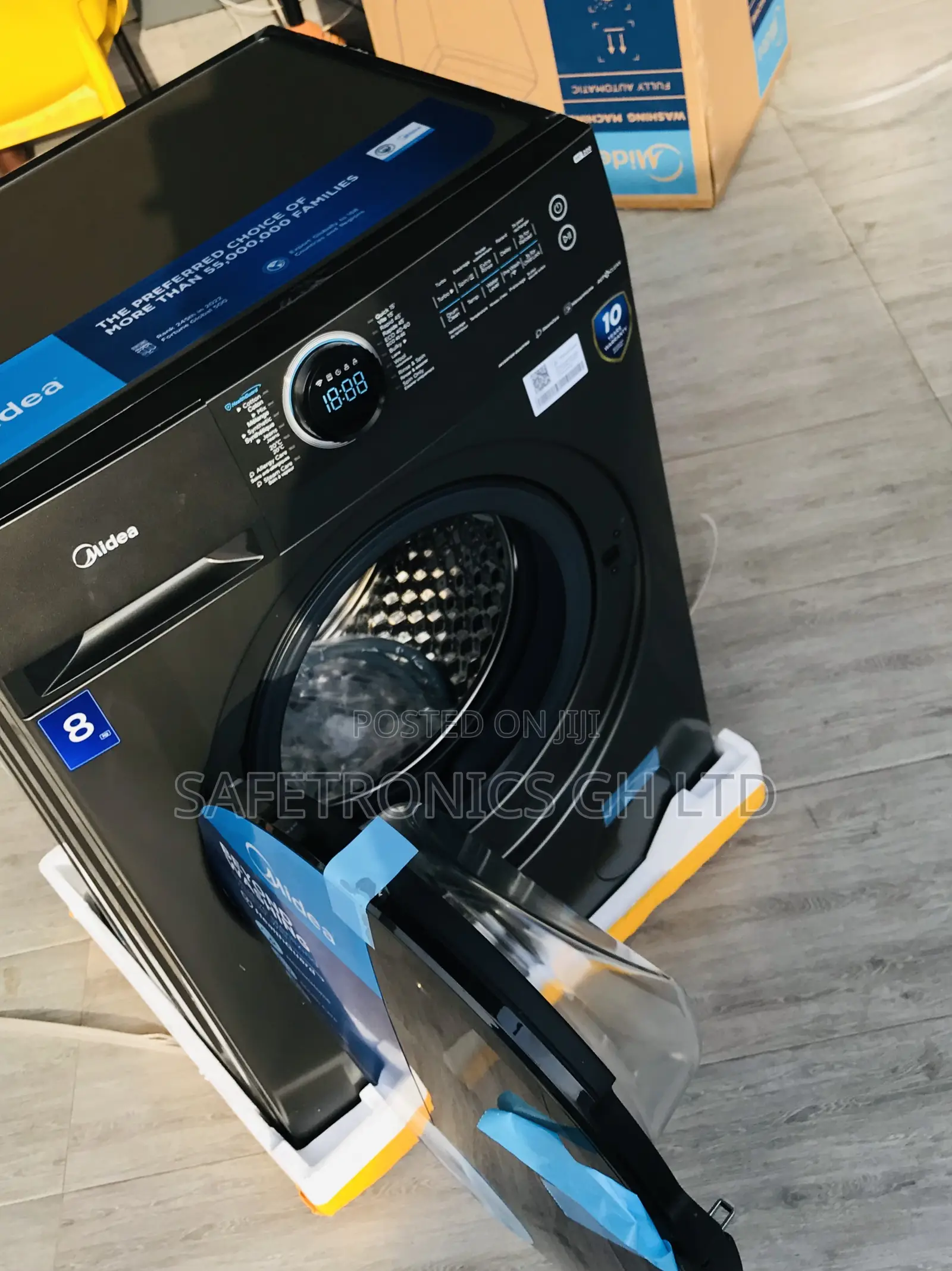 Choose Smart Midea 8kg Front Load Fullauto Inverter Washer