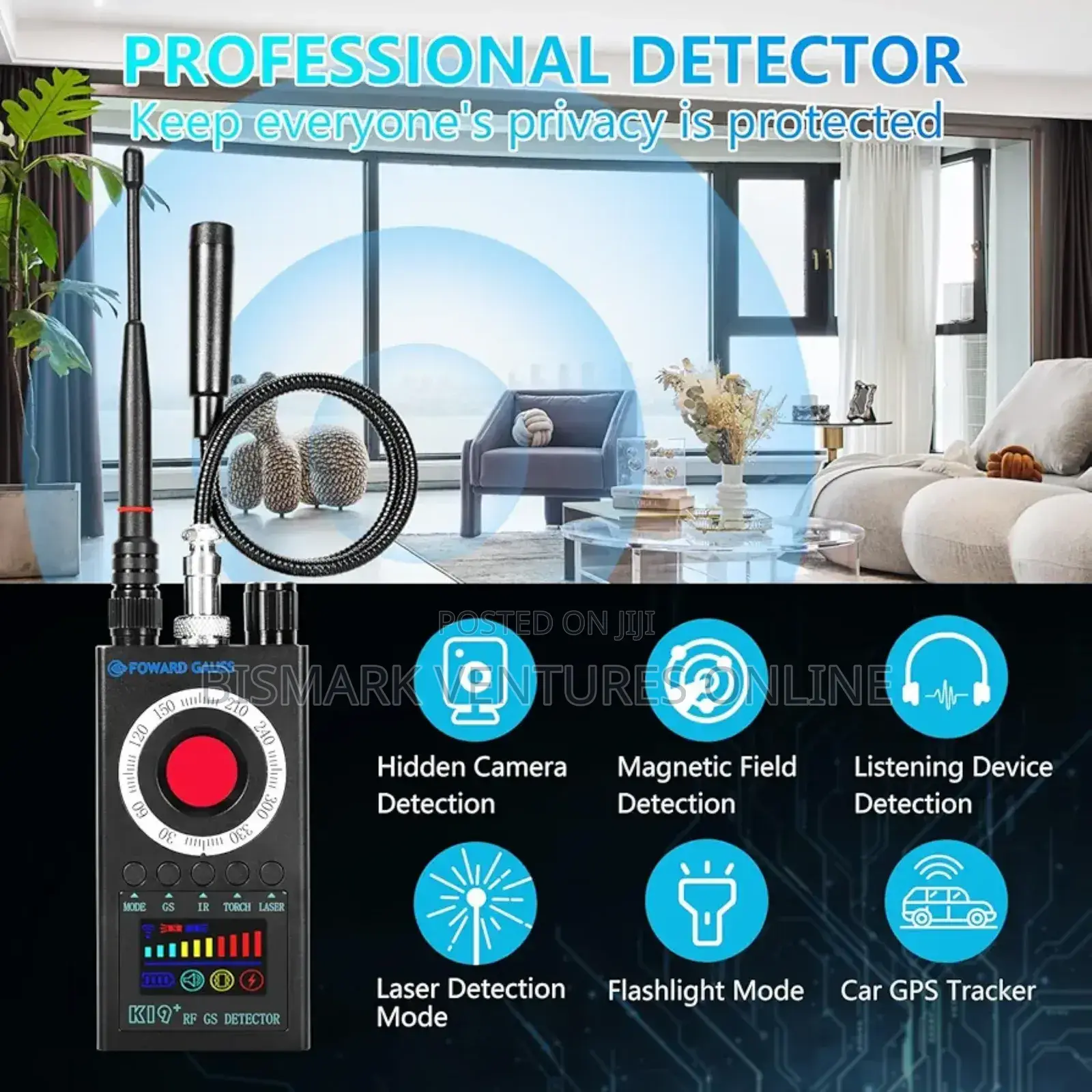Anti-Spy Hidden Camera and GPS Tracker Detectors Upgrade