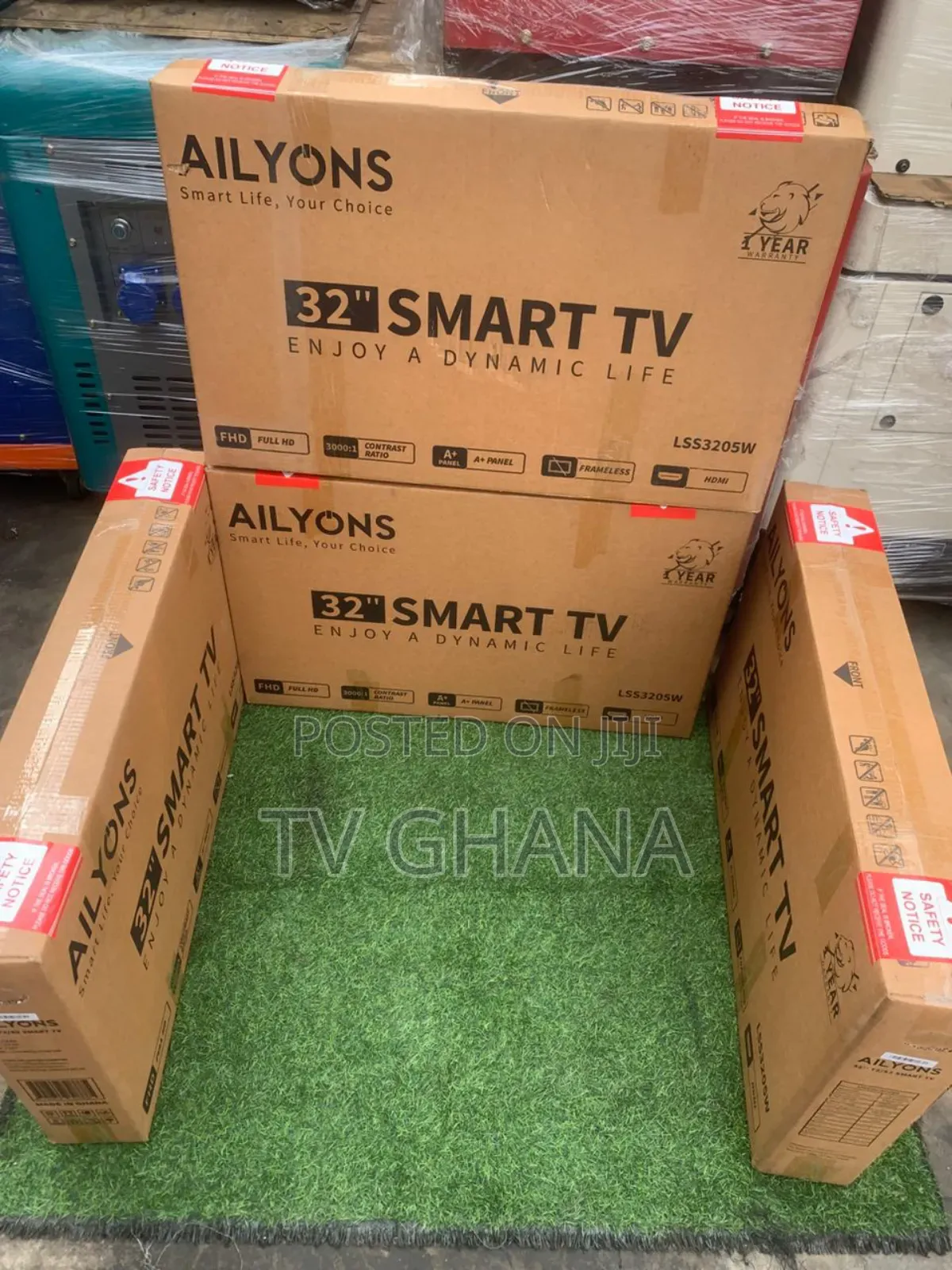 Brand New Smart Ailyons Television 32inch Android Television