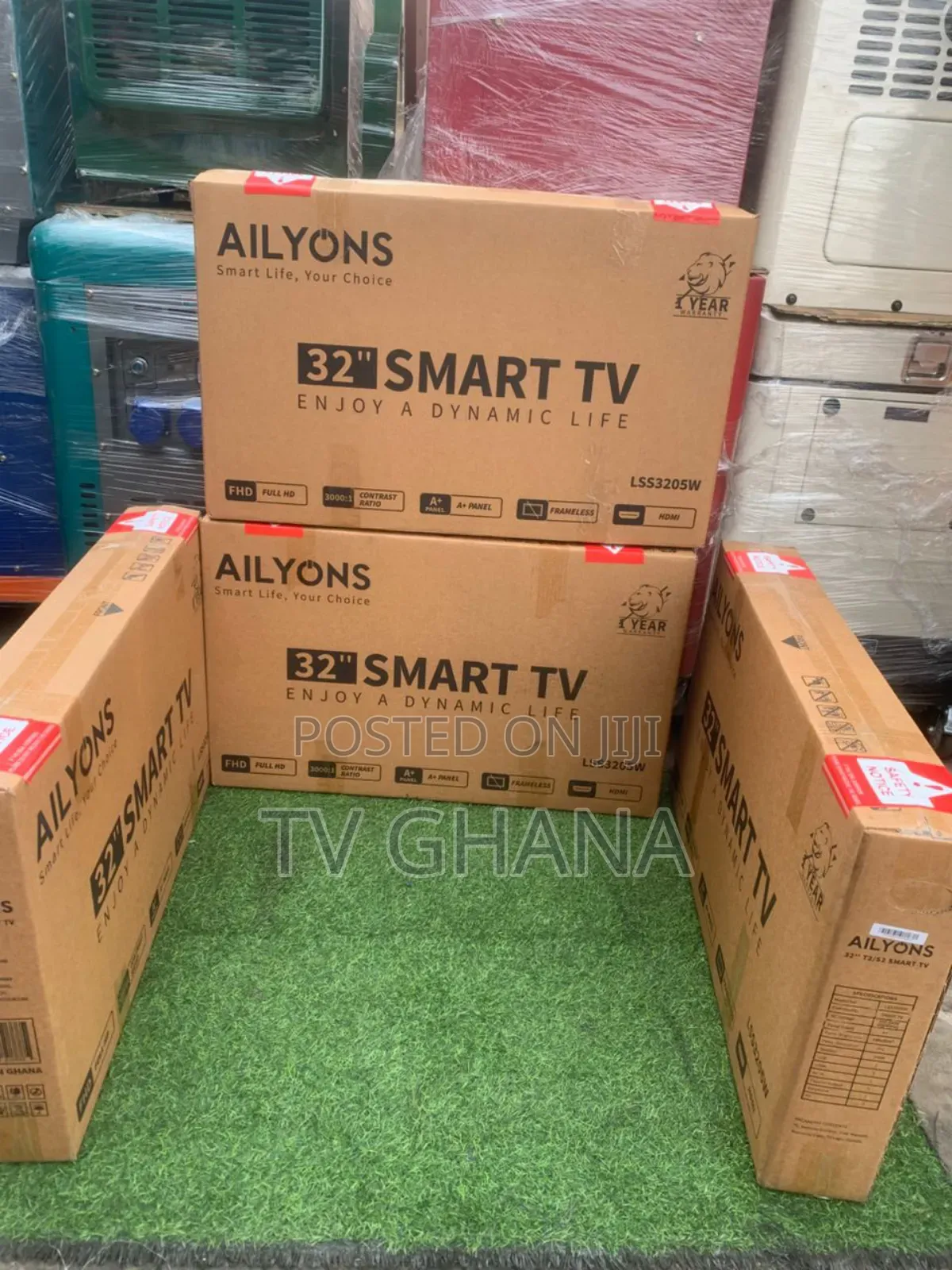 Brand New Smart Ailyons Television 32inch Android Television