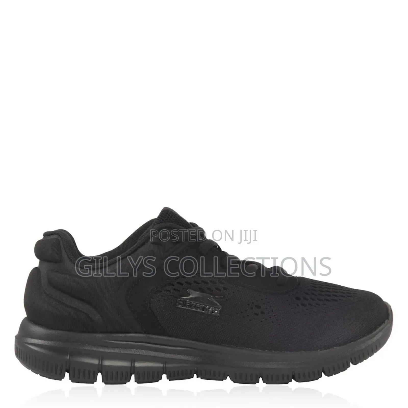 Slazenger Mech Black Trainers