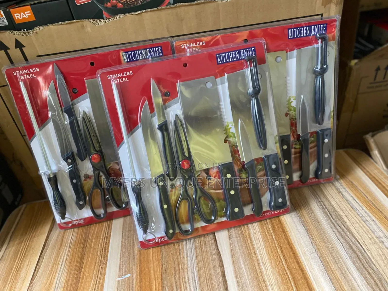 Authentic Stainless Steel Set
