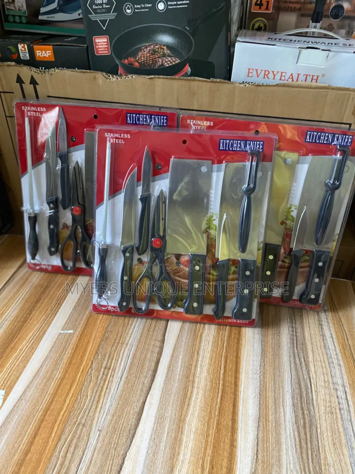 High Quality Stainless Steel Knife Set