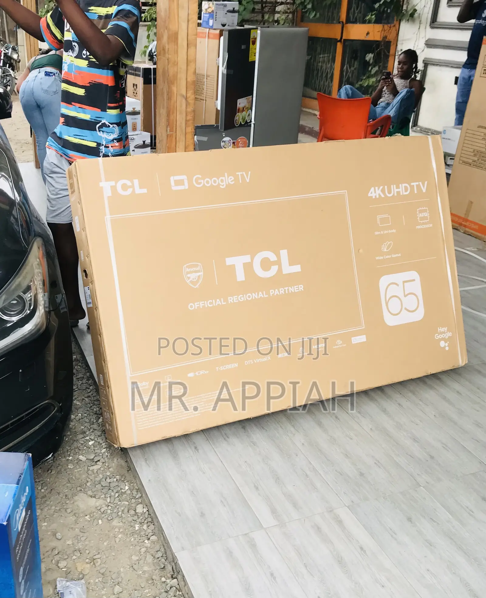 Google TCL 65p635 65” HDR Smart Screen Television.
