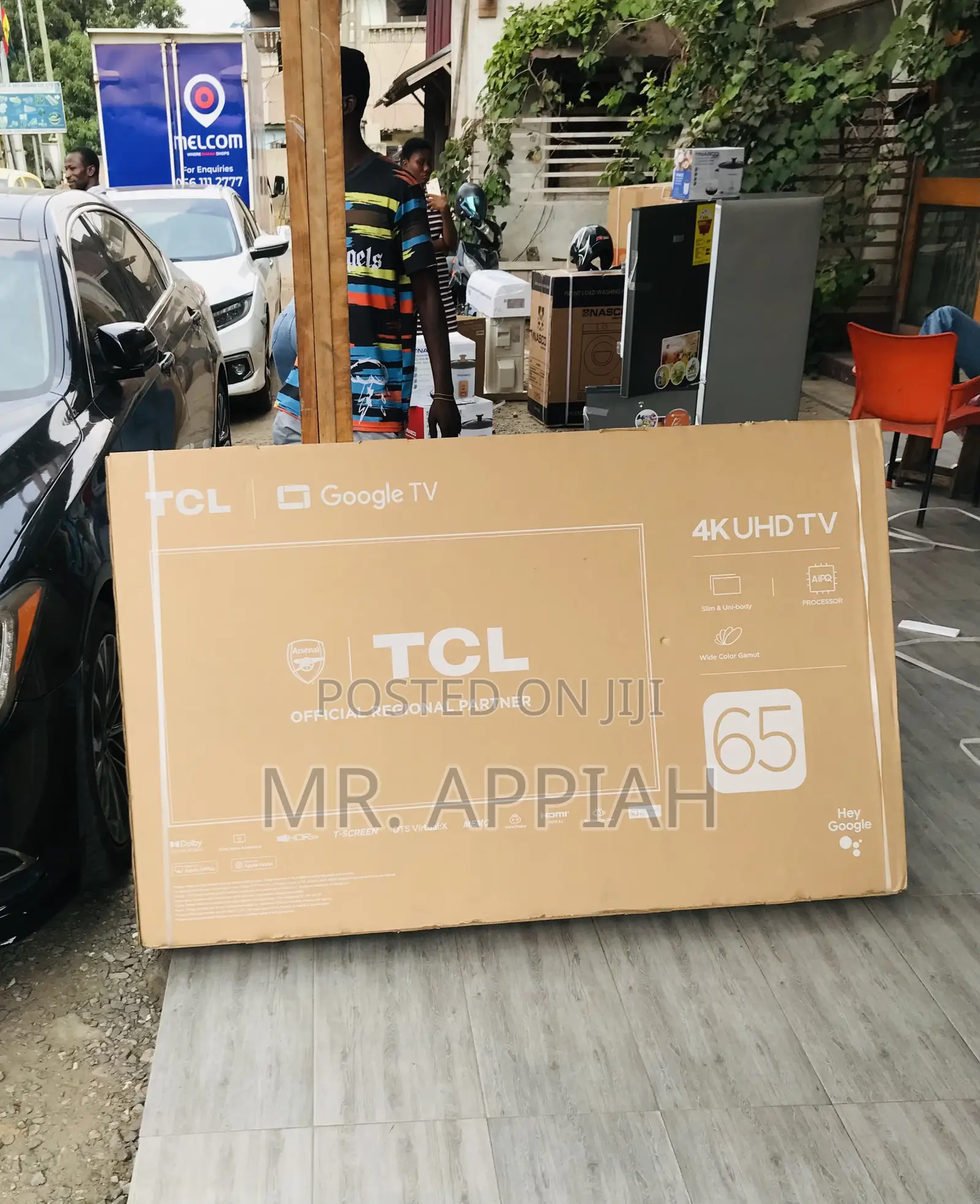 Google TCL 65p635 65” HDR Smart Screen Television.