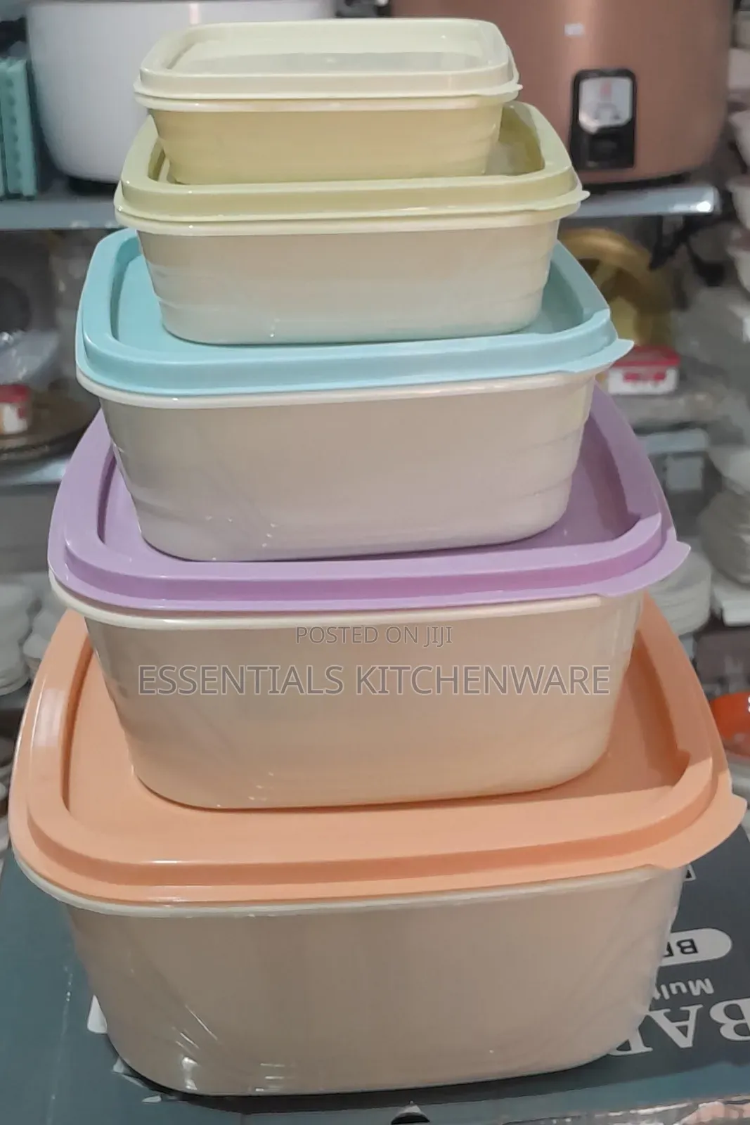 5pcs Plastic Storage Bowl