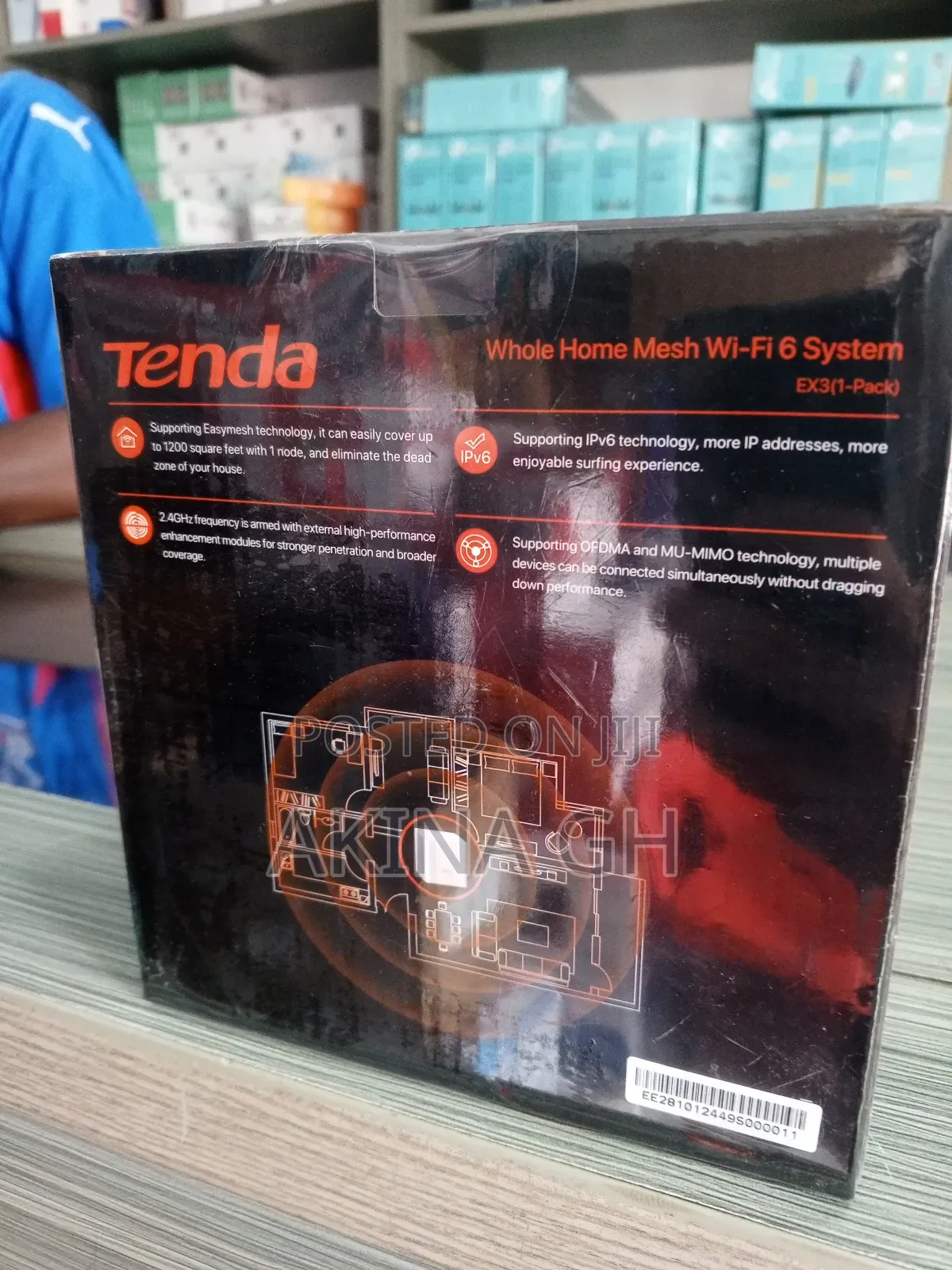 Tenda Nova Ax1500 Whole Home Mesh Wi-Fi 6 System Ex3