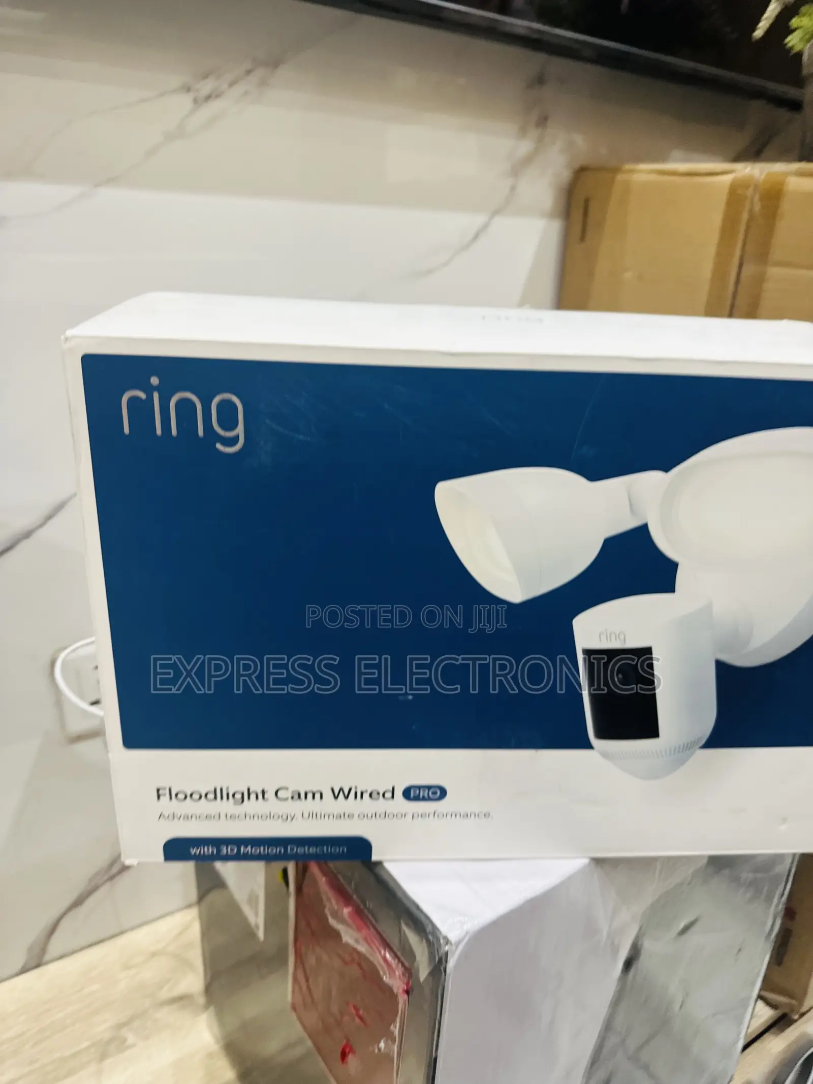 Crystal Clear Ring Floodlight Cam Wired