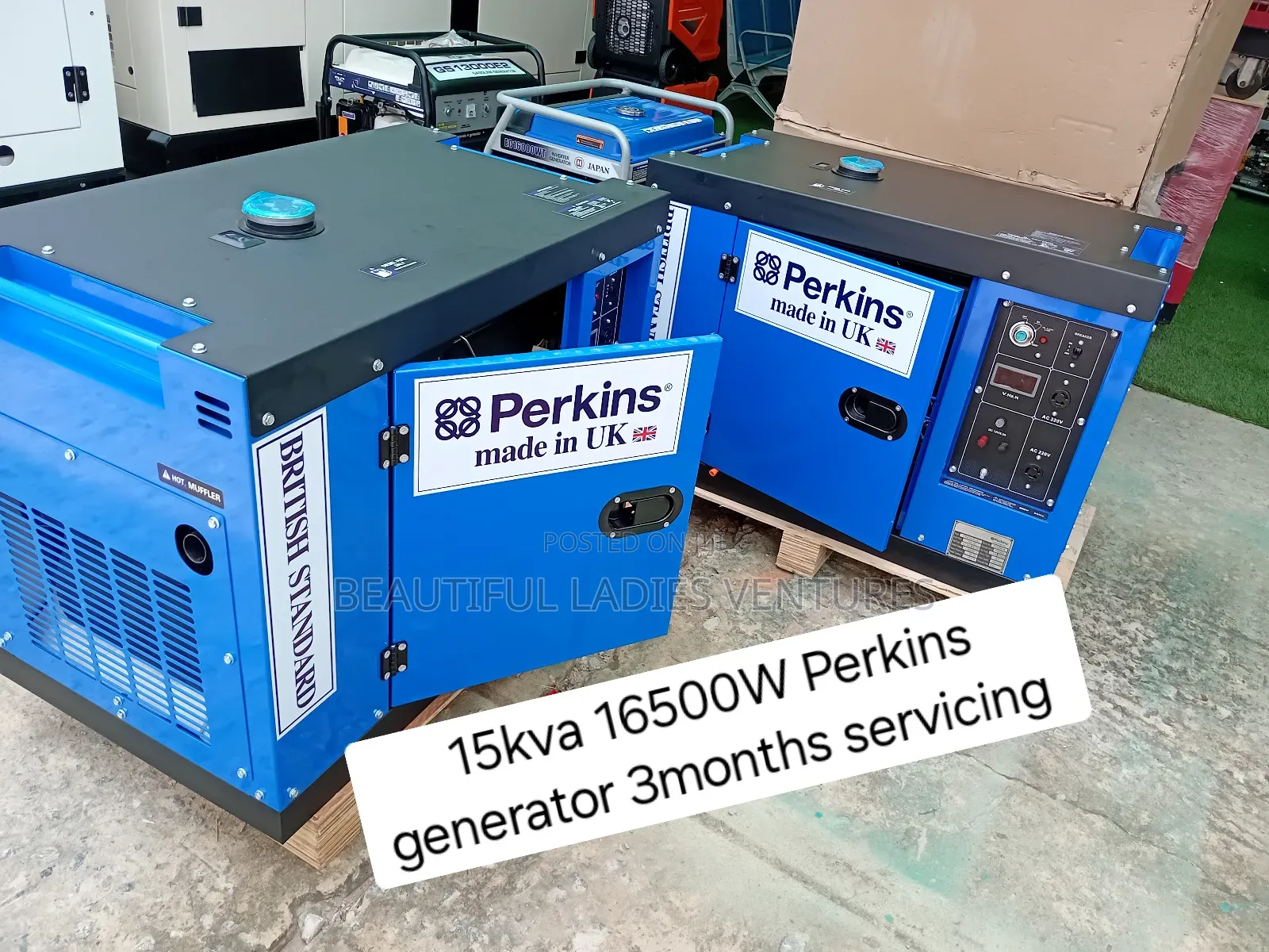 16500W Unique Perkins Generator 15kva Best 15kva