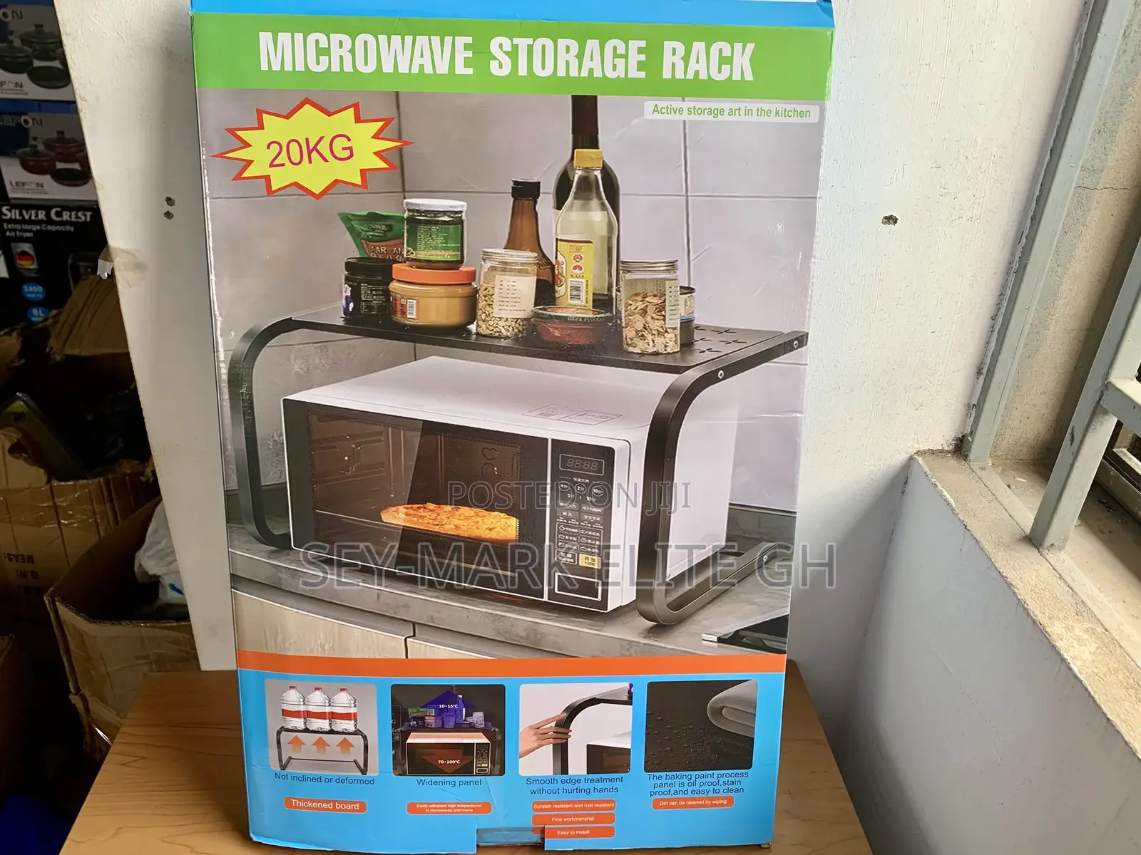 Microwave Storage Rack