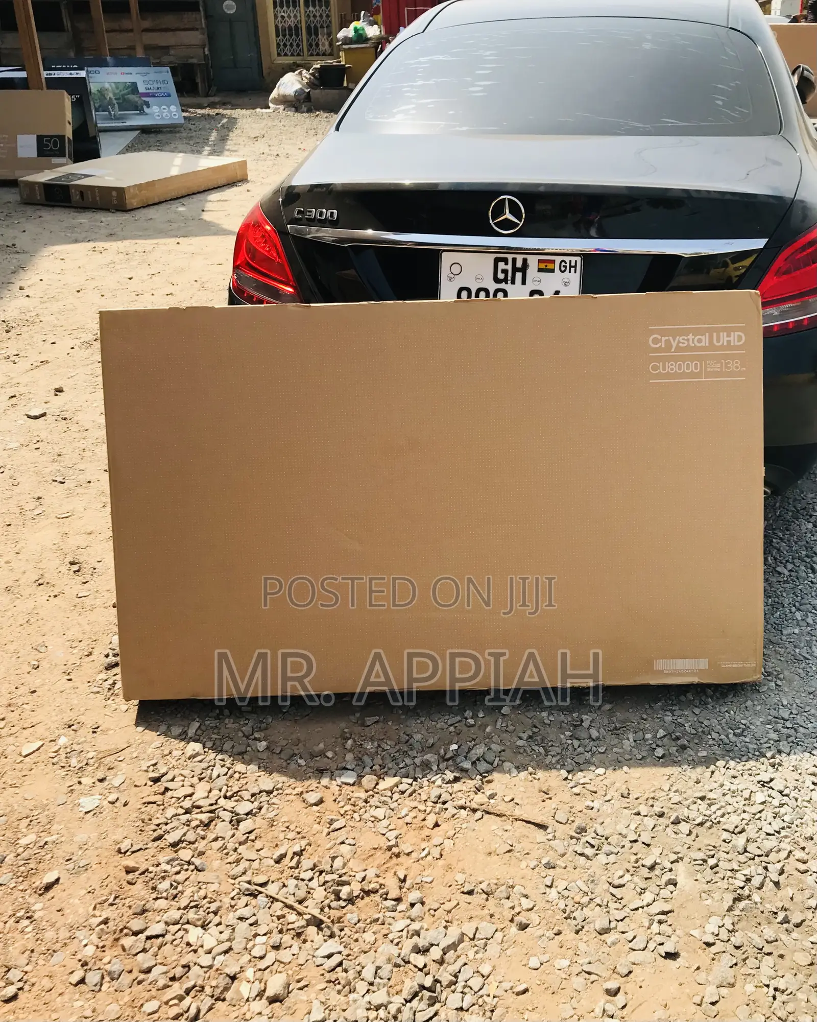 New Samsung 55bu8000 55 Inch Smart Screen Television.
