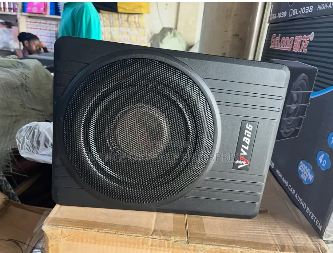 Under Seat Flat Sub Woofer Base Master 10 Inches