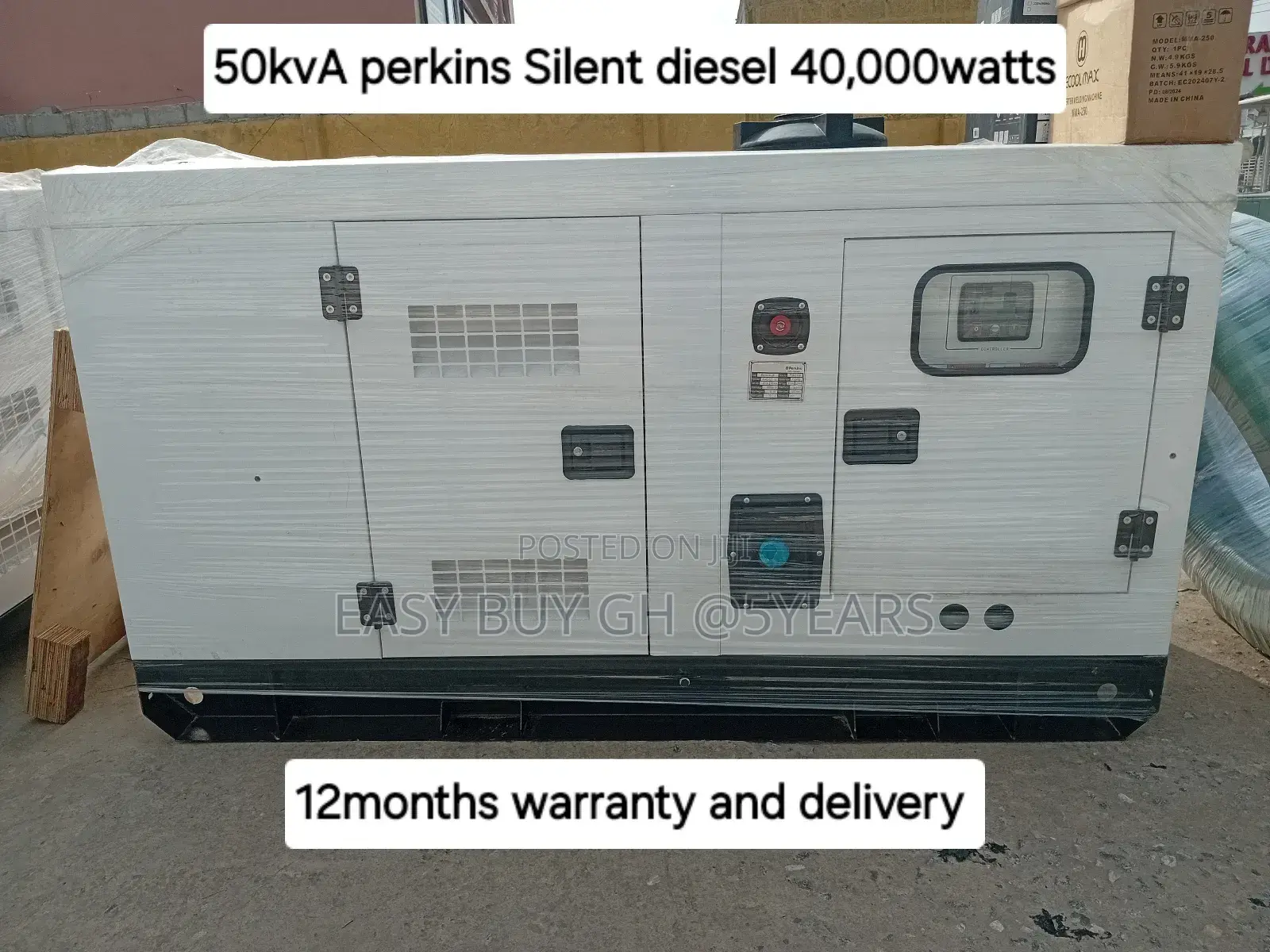 Best Value 50kva Perkins Silent Diesel Generator 60000watts