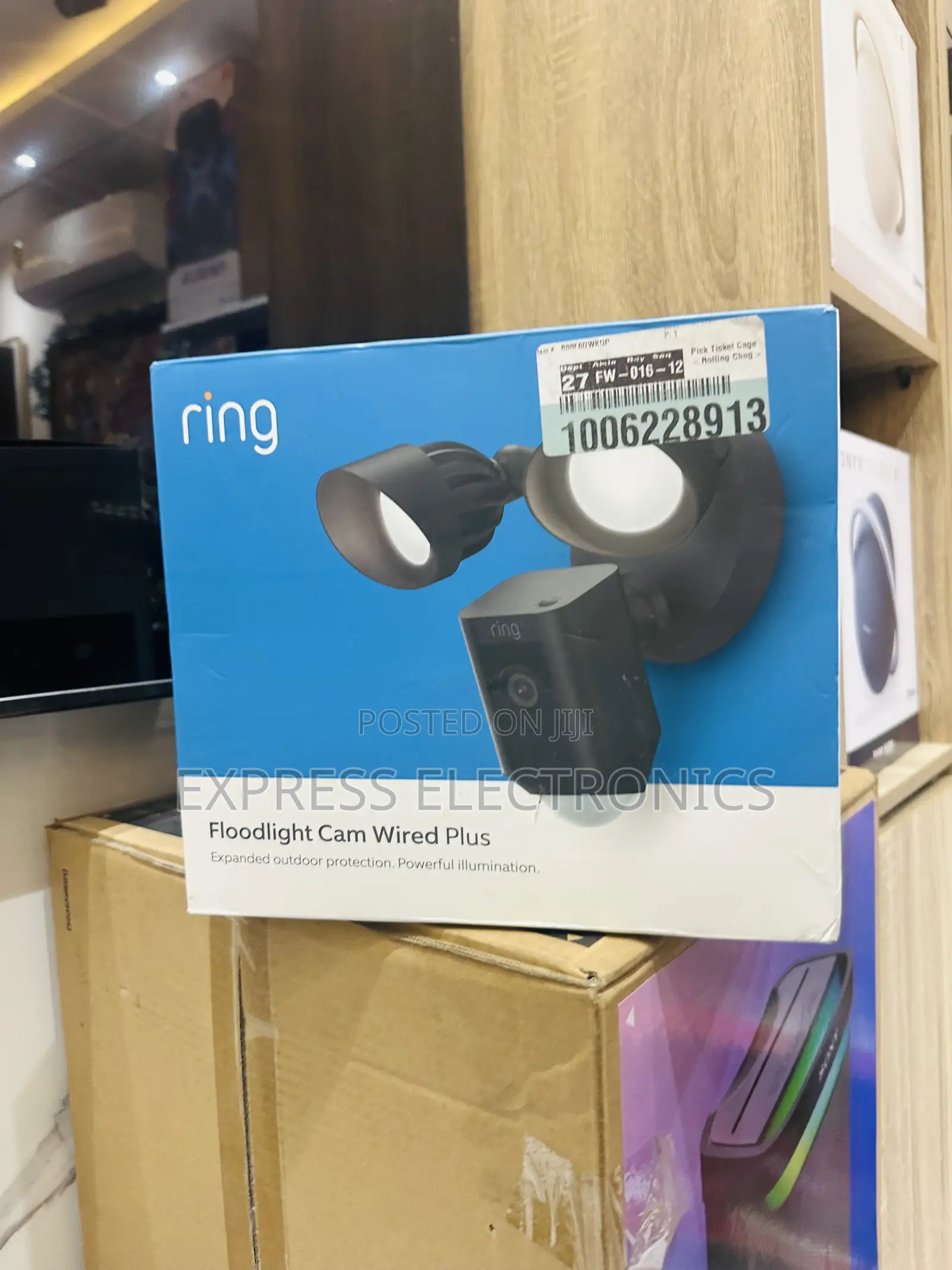 Mesmerized Design Ring Floodlight Cam Wired Plus
