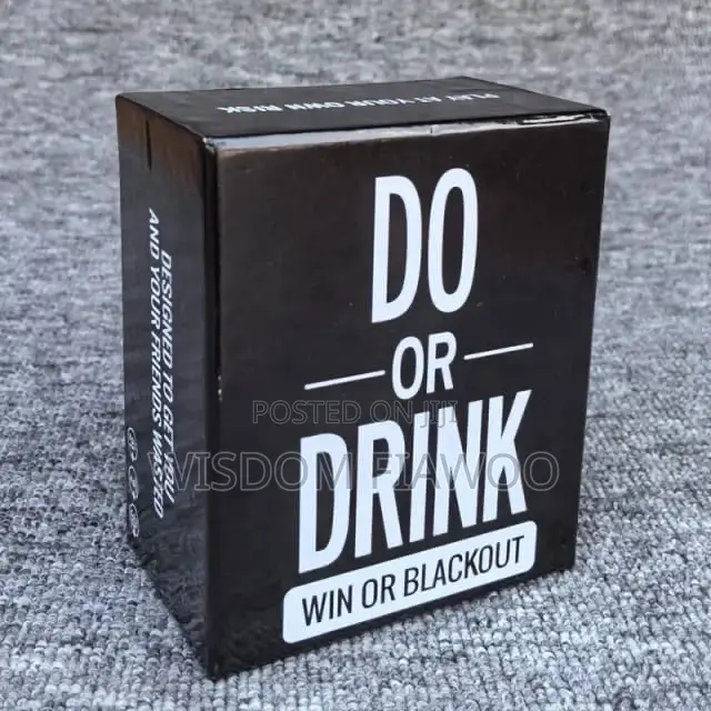 Do or Drink Party Cards