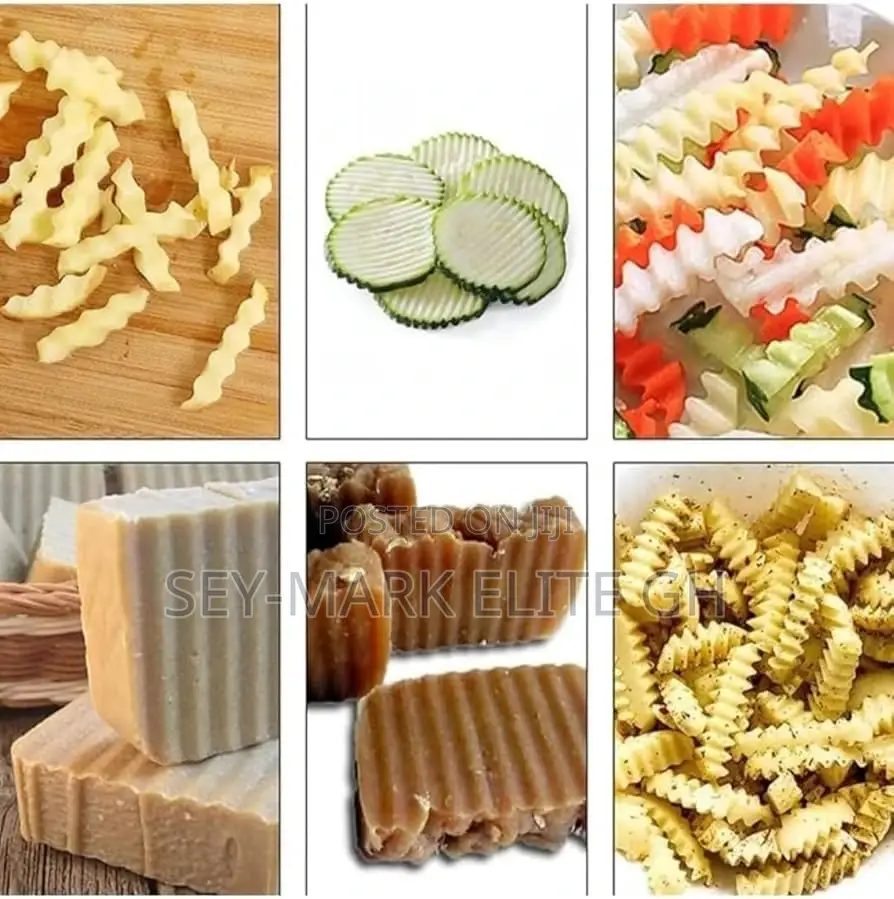 Fruit Knife Zig Zag/Wavy/Potato/Fruits/Vegetables Cutter