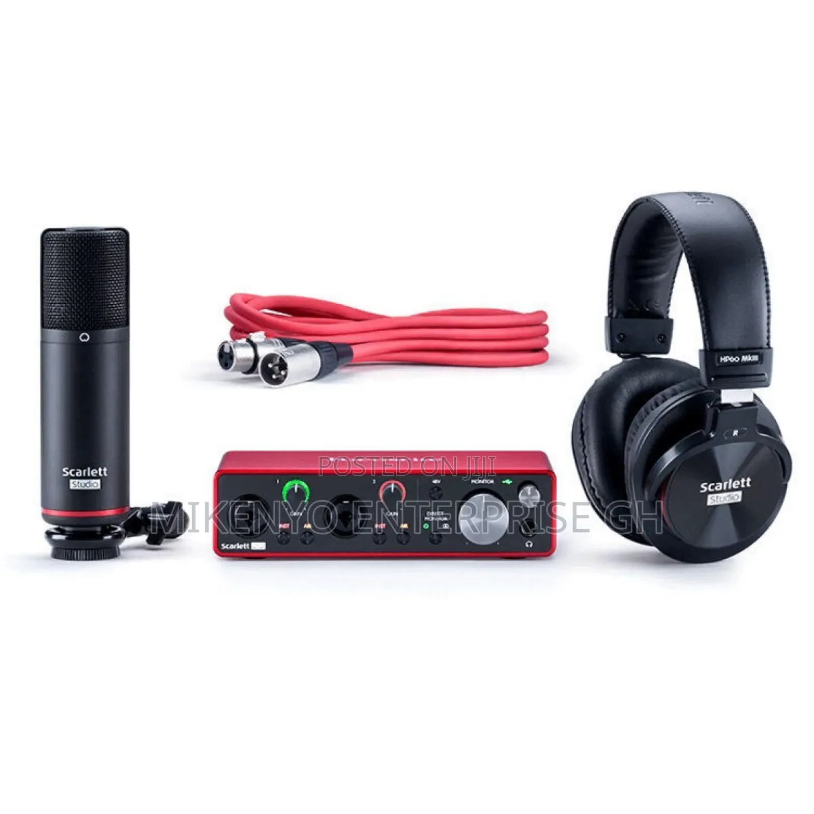 Focusrite Scarlett 2i2 3rd Gen Usb Audio Interface Bundle